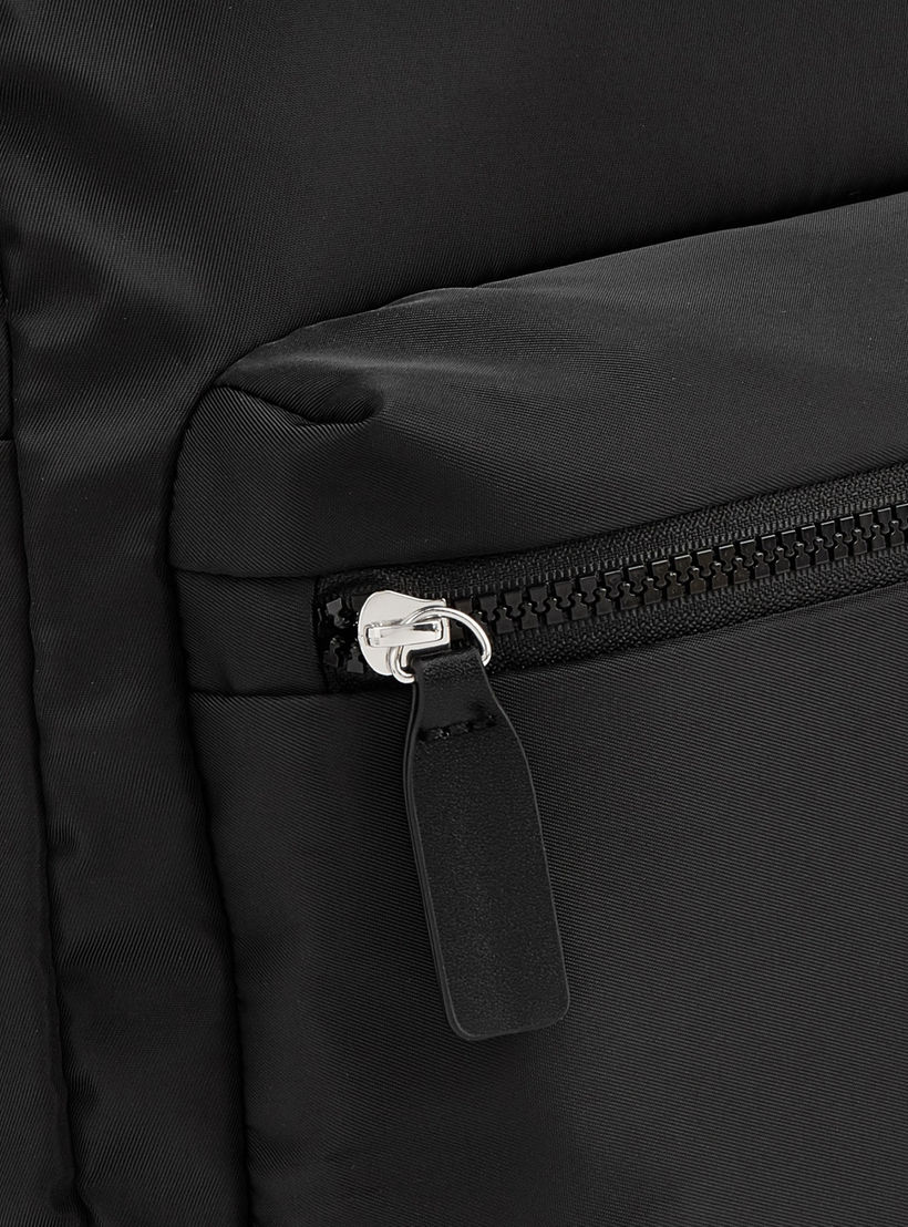 شنطة ظهر بطبعات شعار وجيب أمامي من لي كوبر-women-bagsandwallets-backpacks-image-3