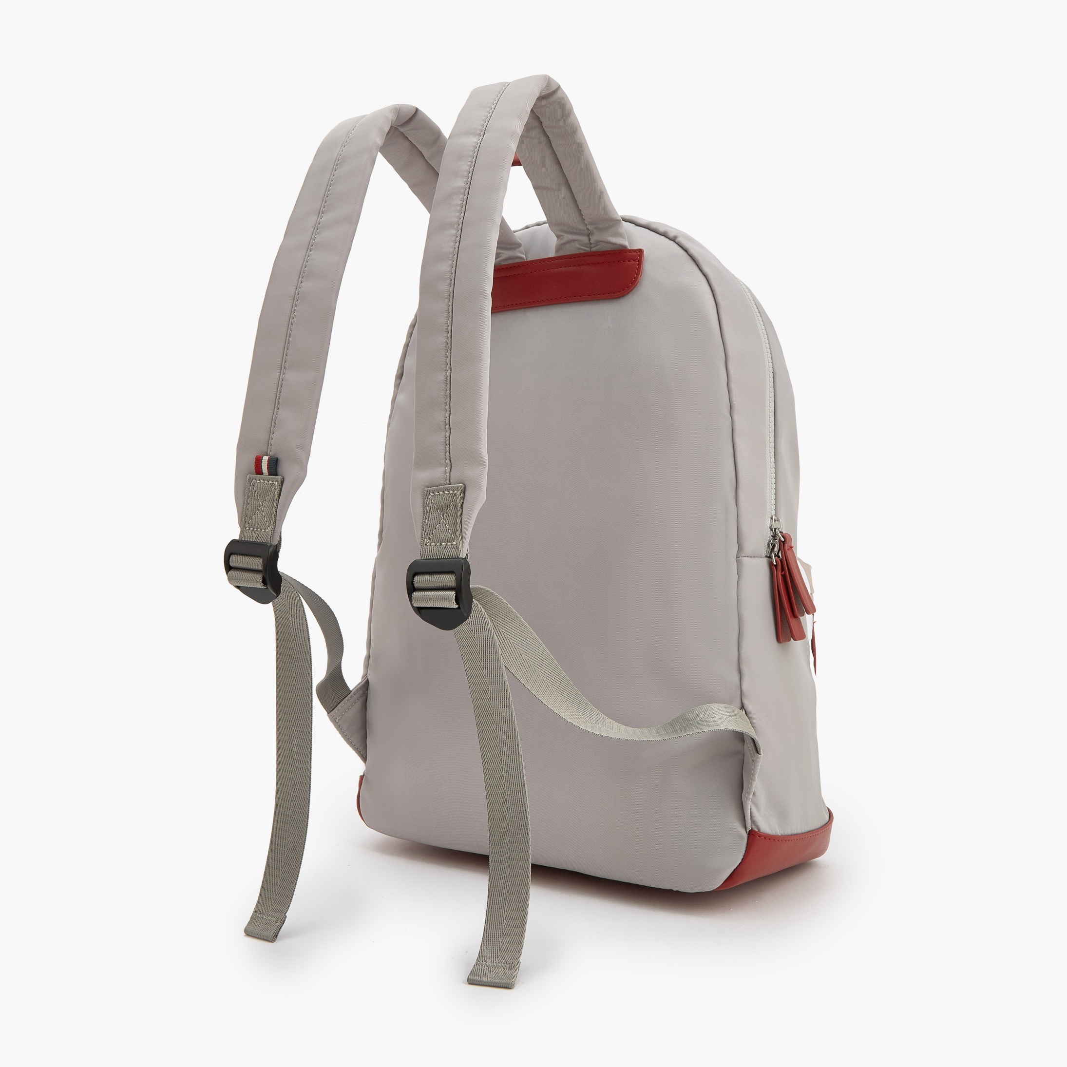 شنطة ظهر بطبعات شعار وجيب أمامي من لي كوبر-women-bagsandwallets-backpacks-image-7