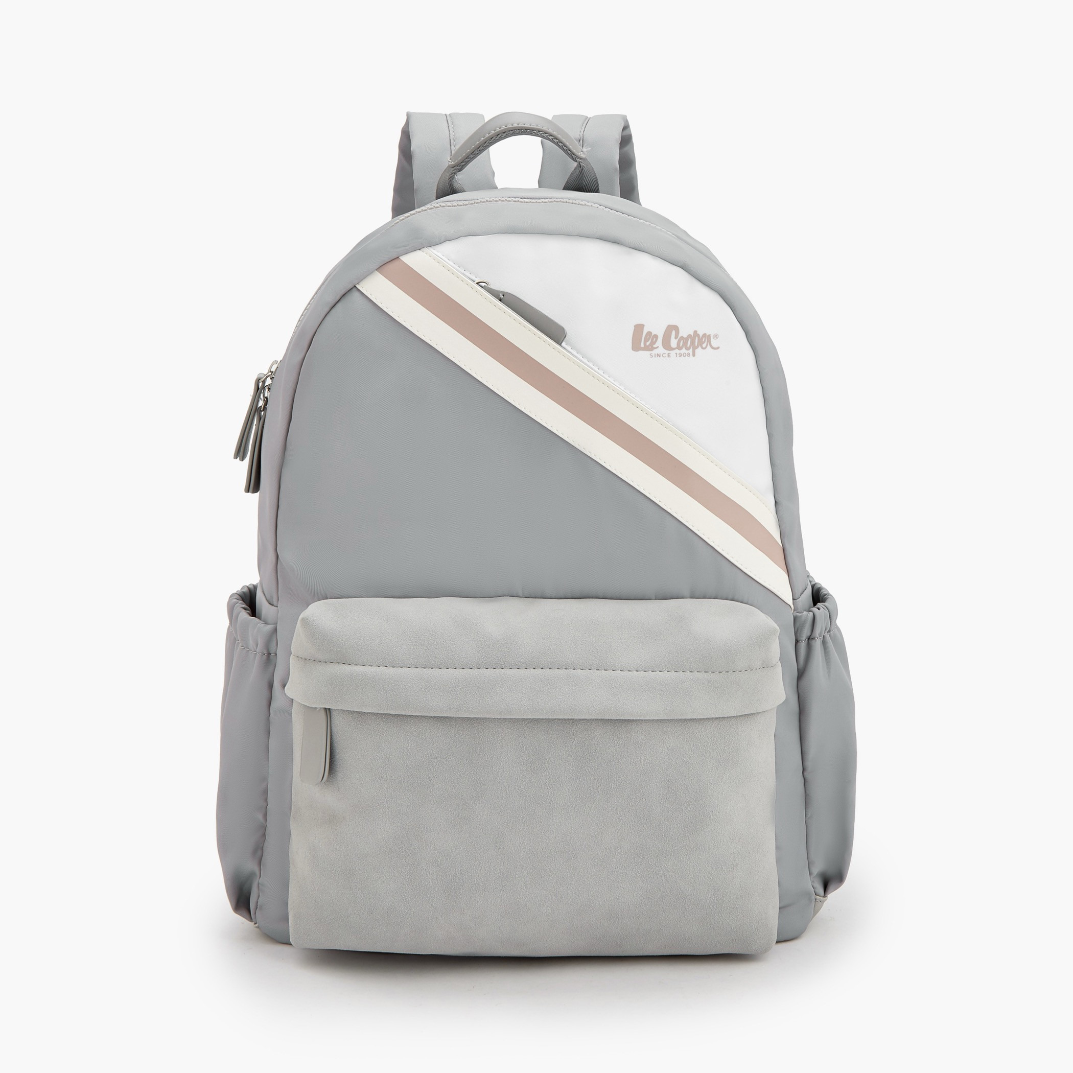 شنطة ظهر بطبعة شعار مع أحزمة كتف قابلة للتعديل من لي كوبر-school-bagsandbackpacks-backpacks-image-1
