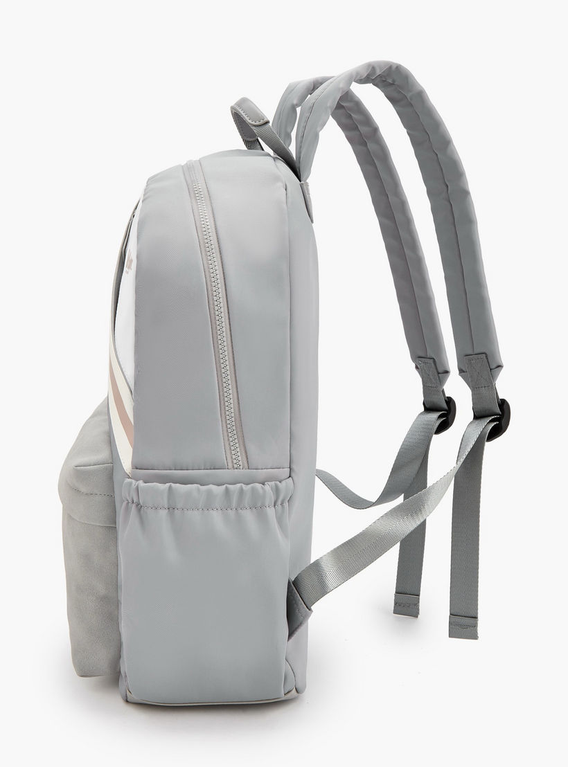 شنطة ظهر بطبعة شعار مع أحزمة كتف قابلة للتعديل من لي كوبر-school-bagsandbackpacks-backpacks-image-5