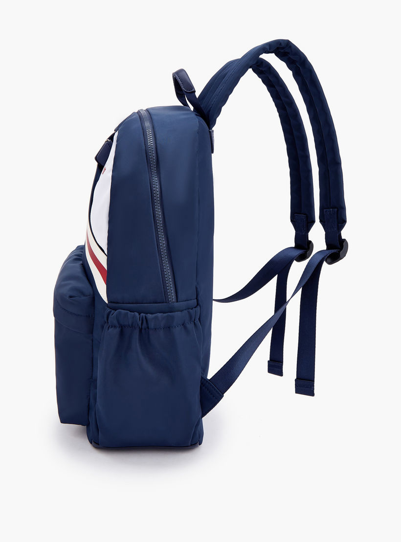 شنطة ظهر بطبعة شعار مع أحزمة كتف قابلة للتعديل من لي كوبر-school-bagsandbackpacks-backpacks-image-5