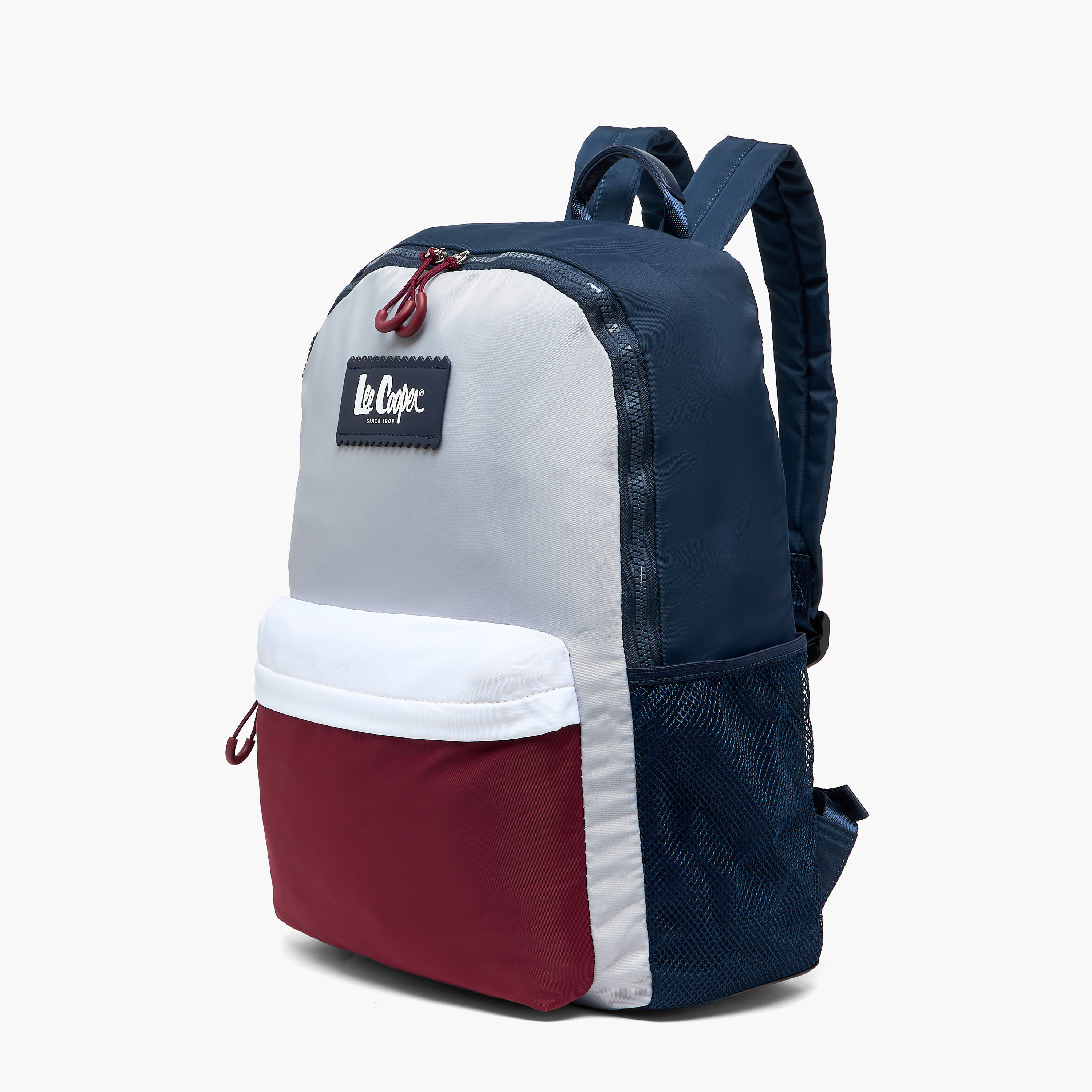 شنطة ظهر بتصميم قوالب ملونة وأحزمة كتف مبطنة من لي كوبر-women-bagsandwallets-backpacks-image-5