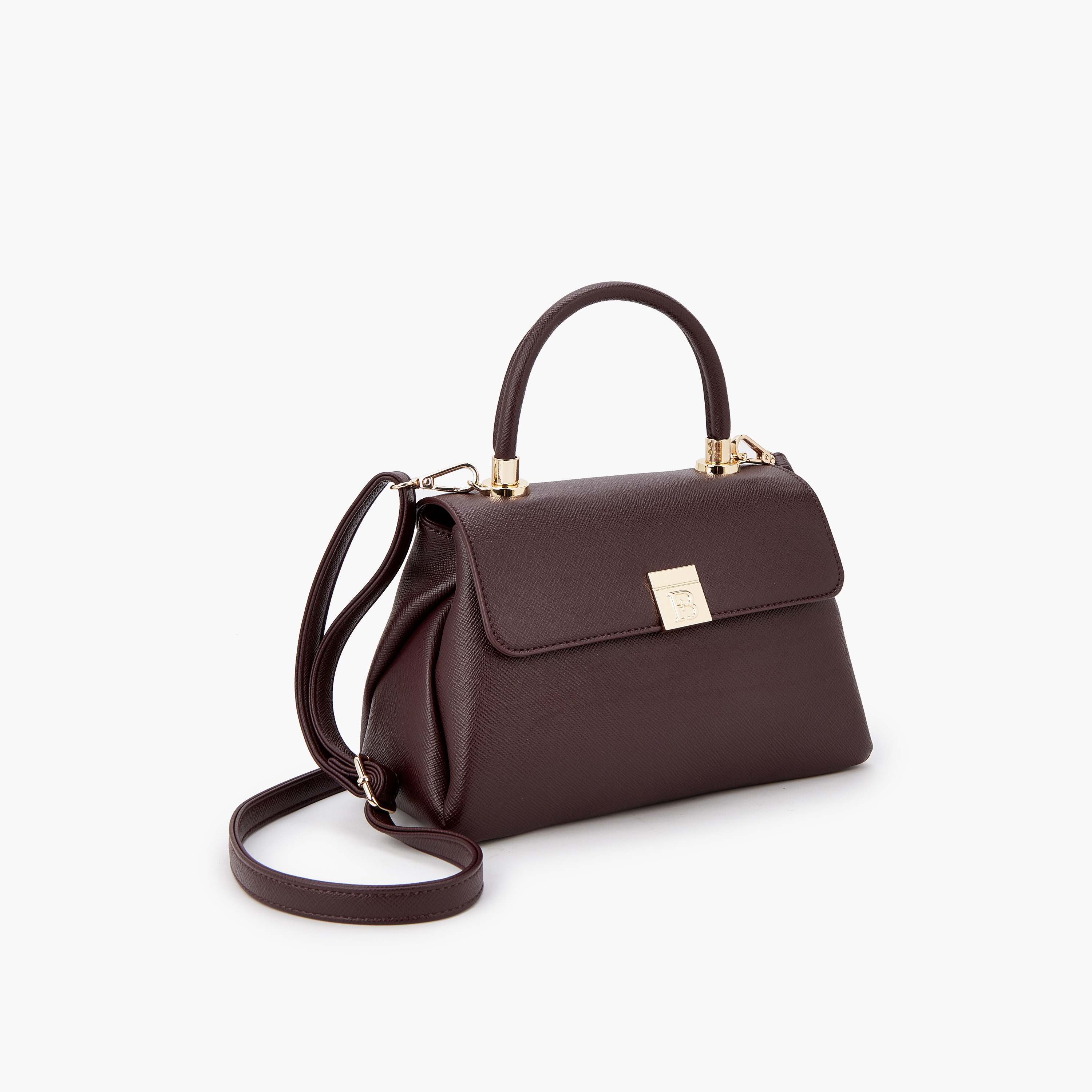 Flora Bella Solid Satchel Bag with Detachable Strap-women-bagsandwallets-handbags-image-3