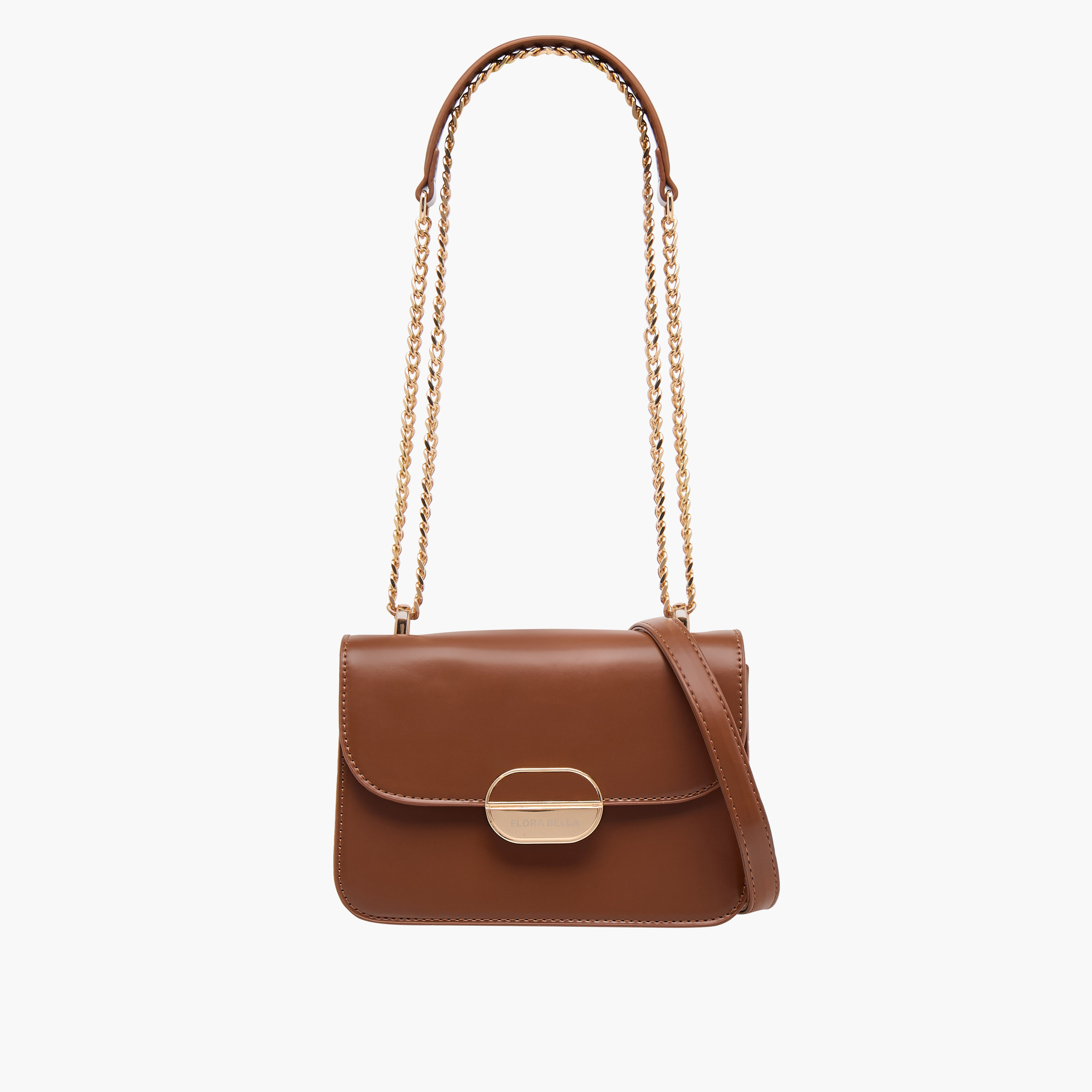 شنطة كروس بودي سادة بحزام قابل للفصل من فلورا بيلا-women-bagsandwallets-handbags-image-1