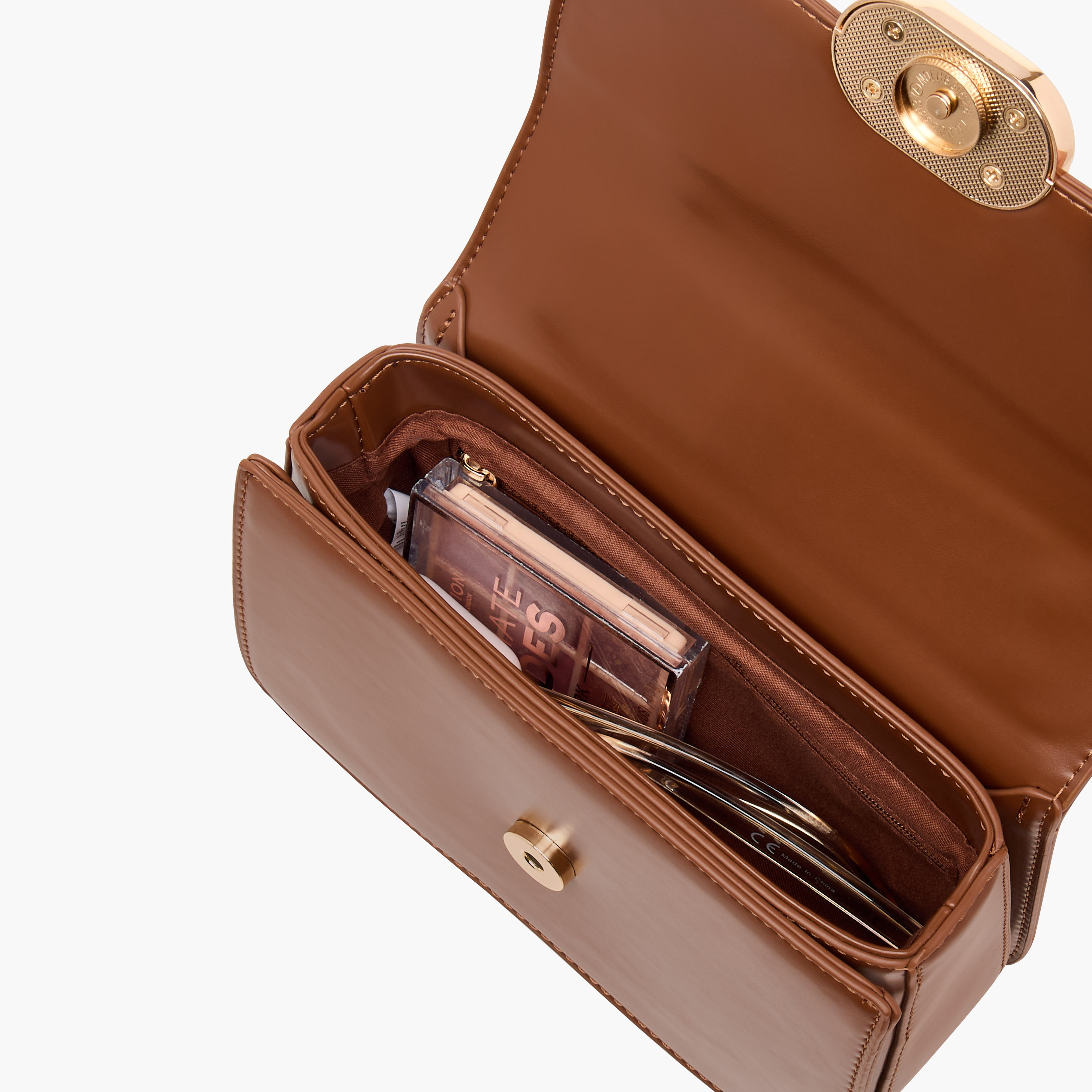 شنطة كروس بودي سادة بحزام قابل للفصل من فلورا بيلا-women-bagsandwallets-handbags-image-7