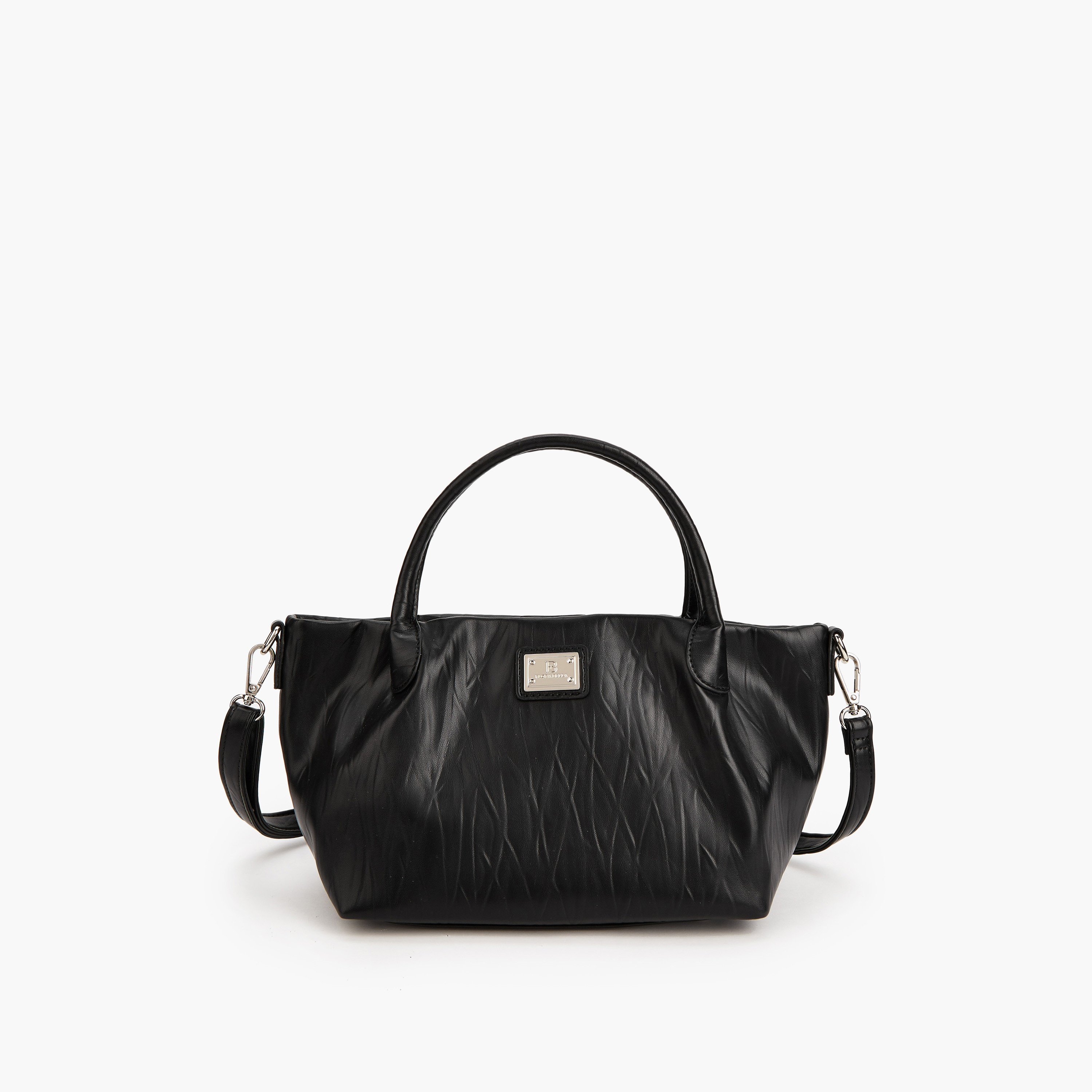 شنطة توتي بارزة الملمس بزر إغلاق من فلورا بيلا-women-bagsandwallets-handbags-image-1