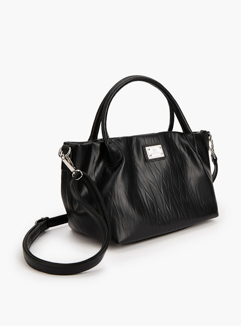 شنطة توتي بارزة الملمس بزر إغلاق من فلورا بيلا-women-bagsandwallets-handbags-image-3