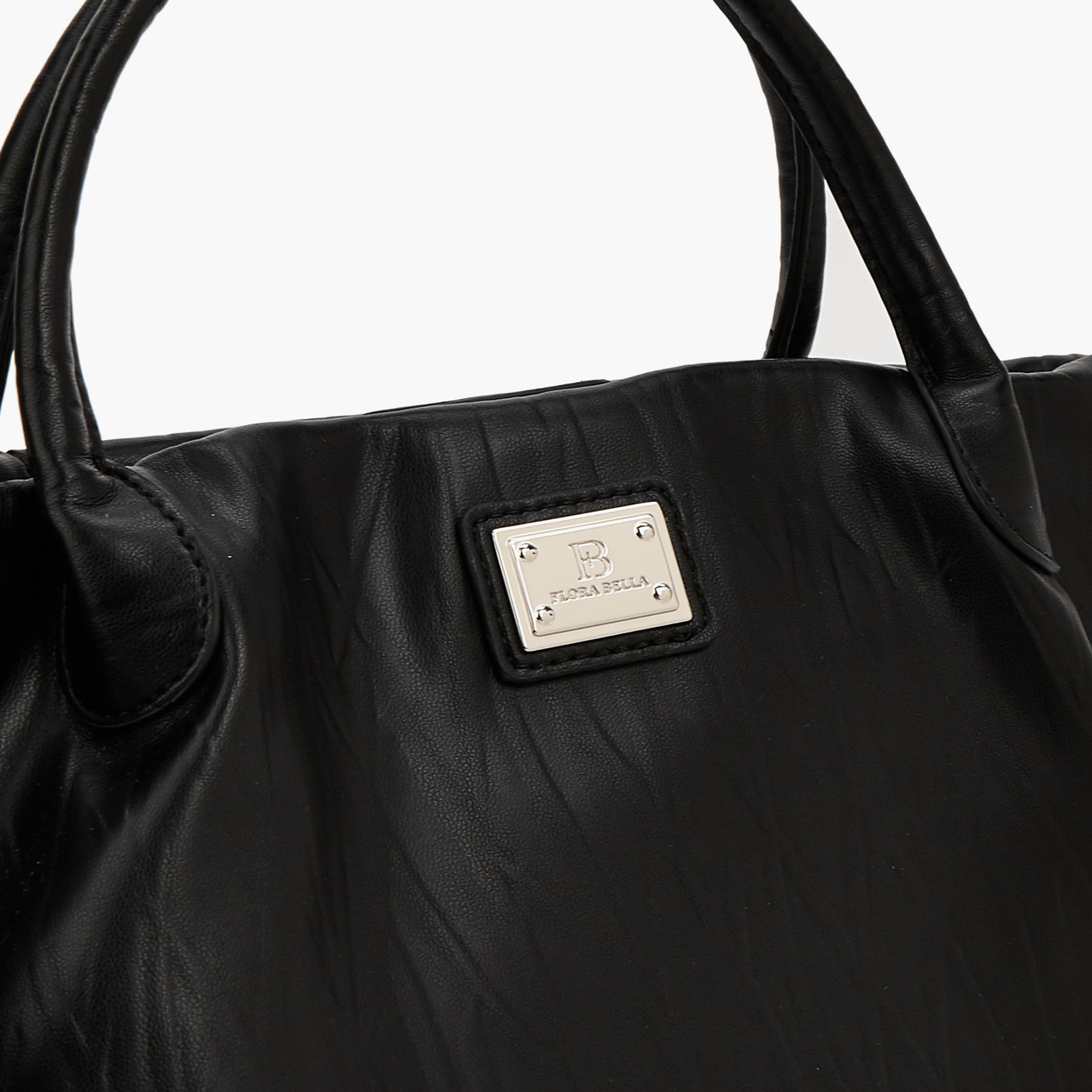 شنطة توتي بارزة الملمس بزر إغلاق من فلورا بيلا-women-bagsandwallets-handbags-image-4
