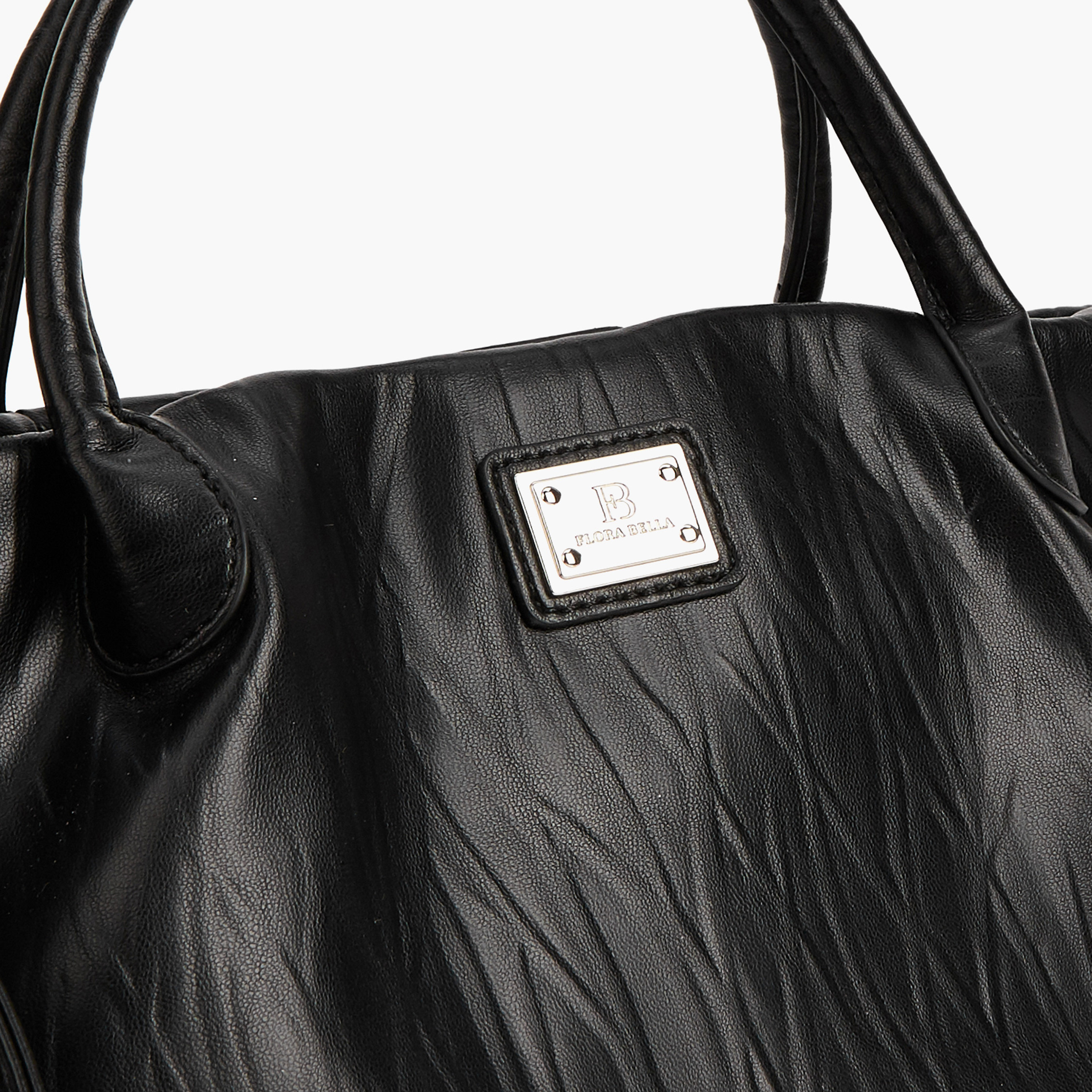 شنطة توتي بارزة الملمس بزر إغلاق من فلورا بيلا-women-bagsandwallets-handbags-image-5