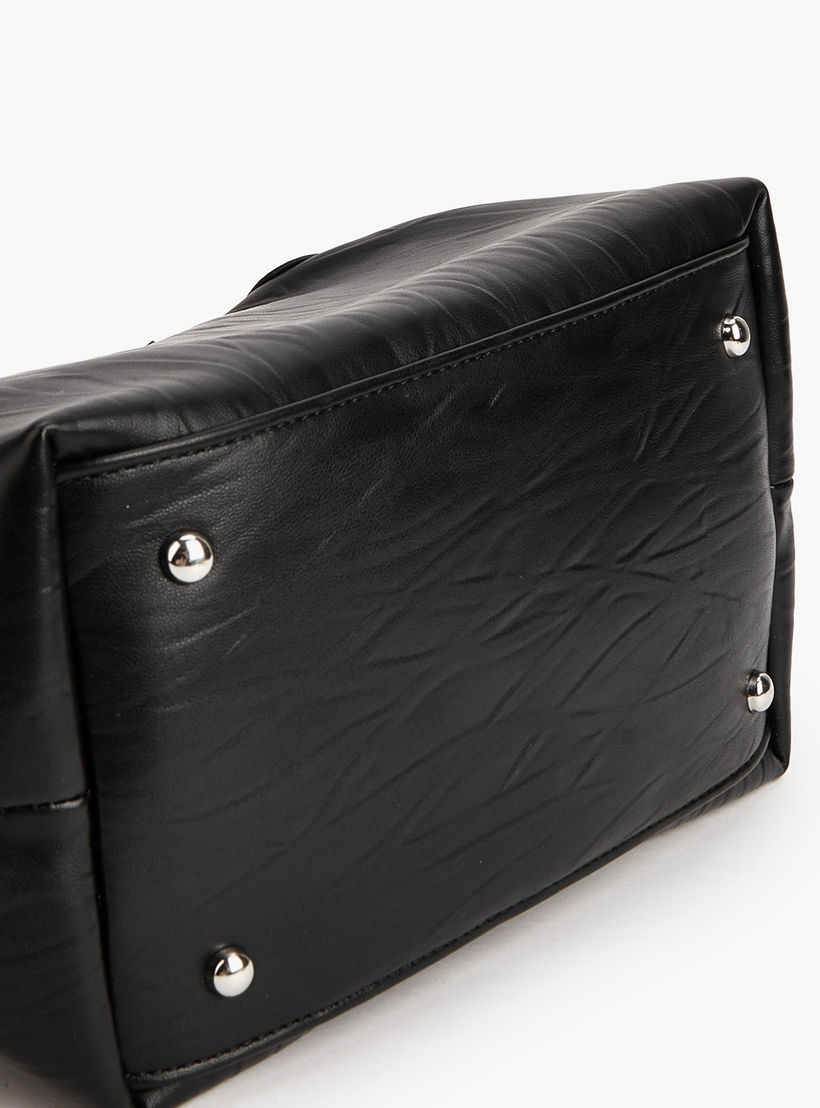 شنطة توتي بارزة الملمس بزر إغلاق من فلورا بيلا-women-bagsandwallets-handbags-image-6