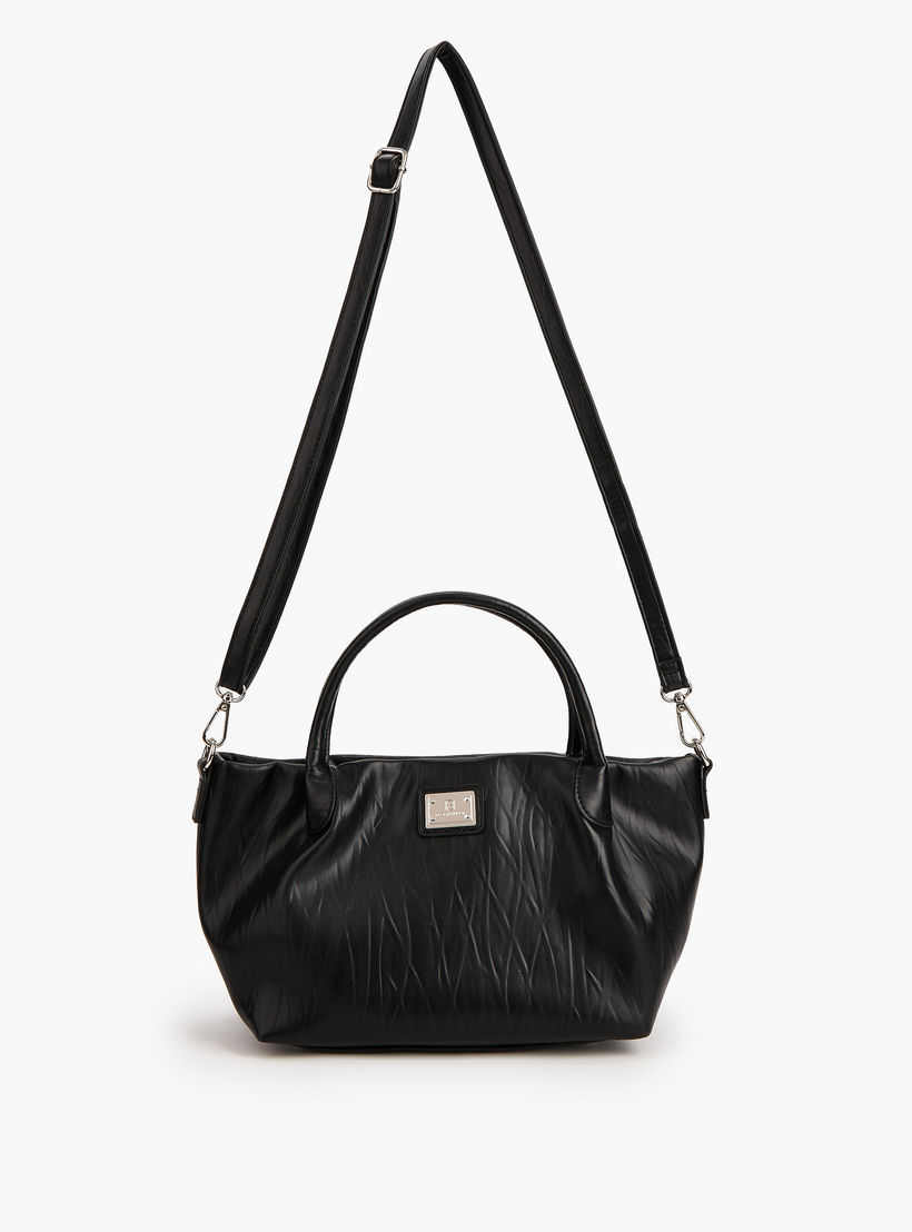 شنطة توتي بارزة الملمس بزر إغلاق من فلورا بيلا-women-bagsandwallets-handbags-image-7