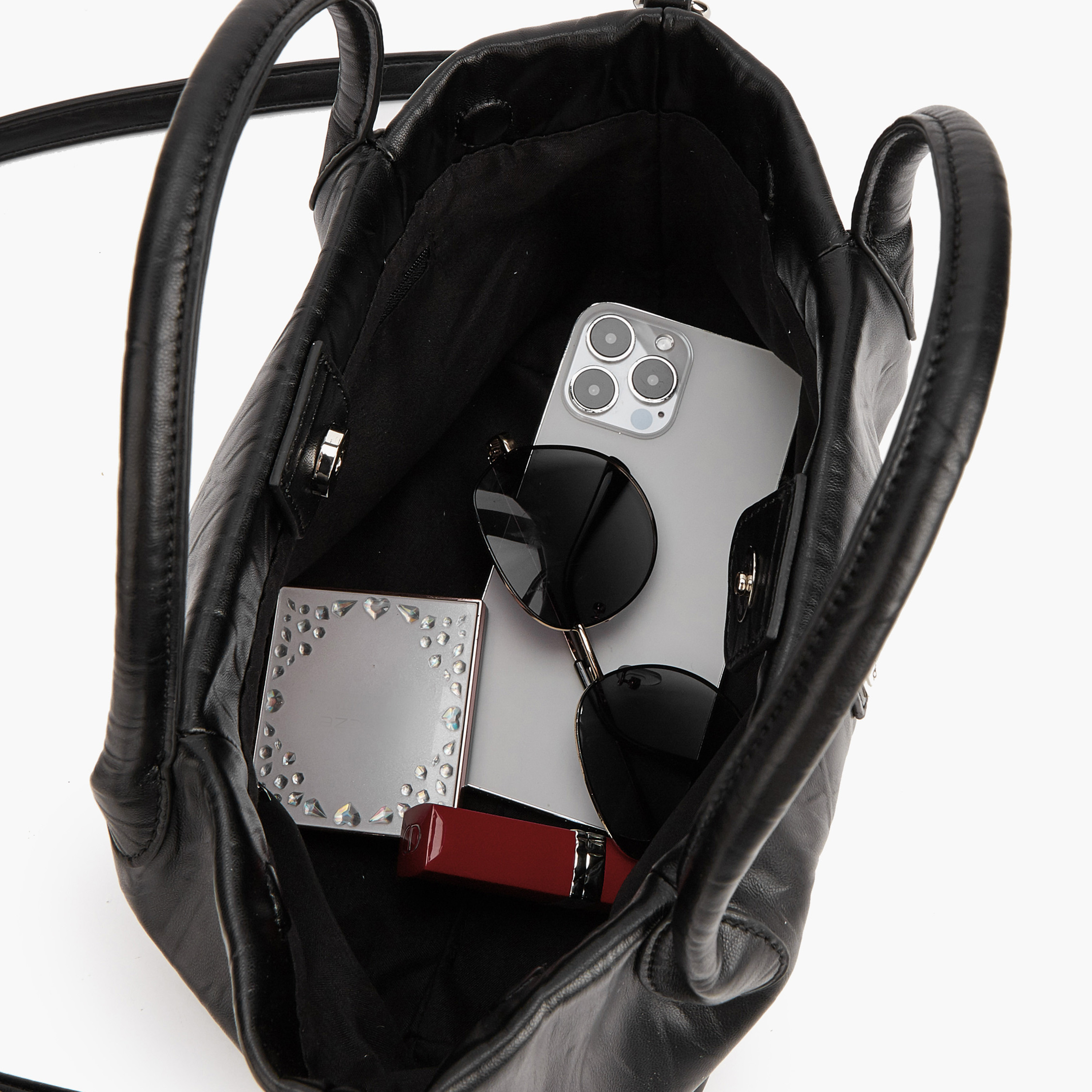 شنطة توتي بارزة الملمس بزر إغلاق من فلورا بيلا-women-bagsandwallets-handbags-image-8