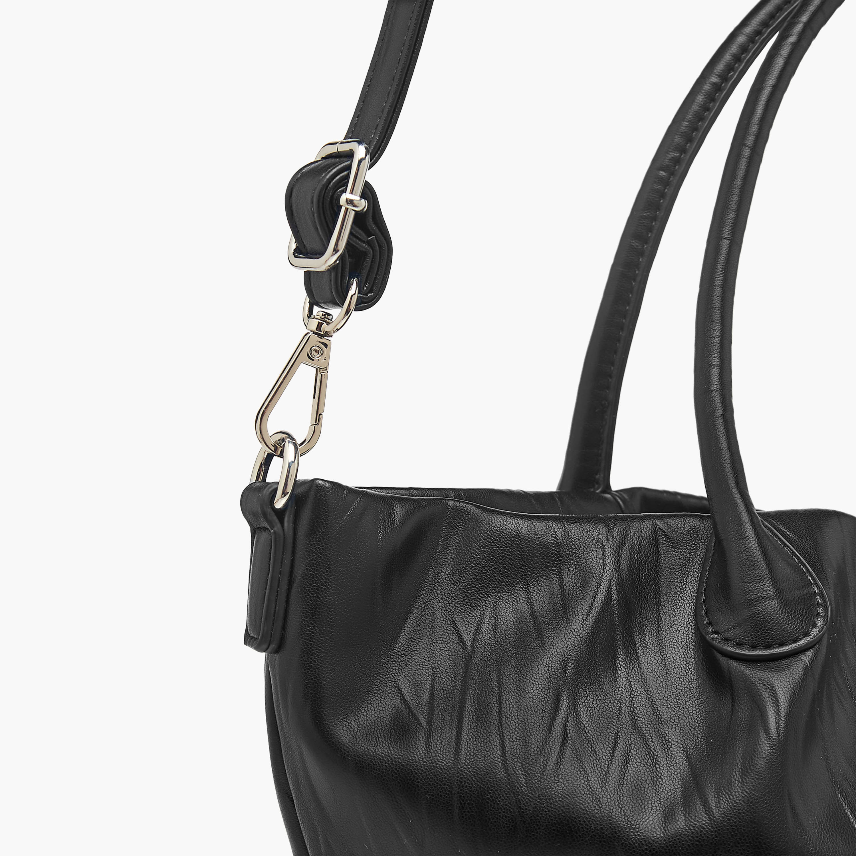 Flora Bella Textured Tote Bag with Double Handle and Detachable Shoulder Strap-women-bagsandwallets-handbags-image-6