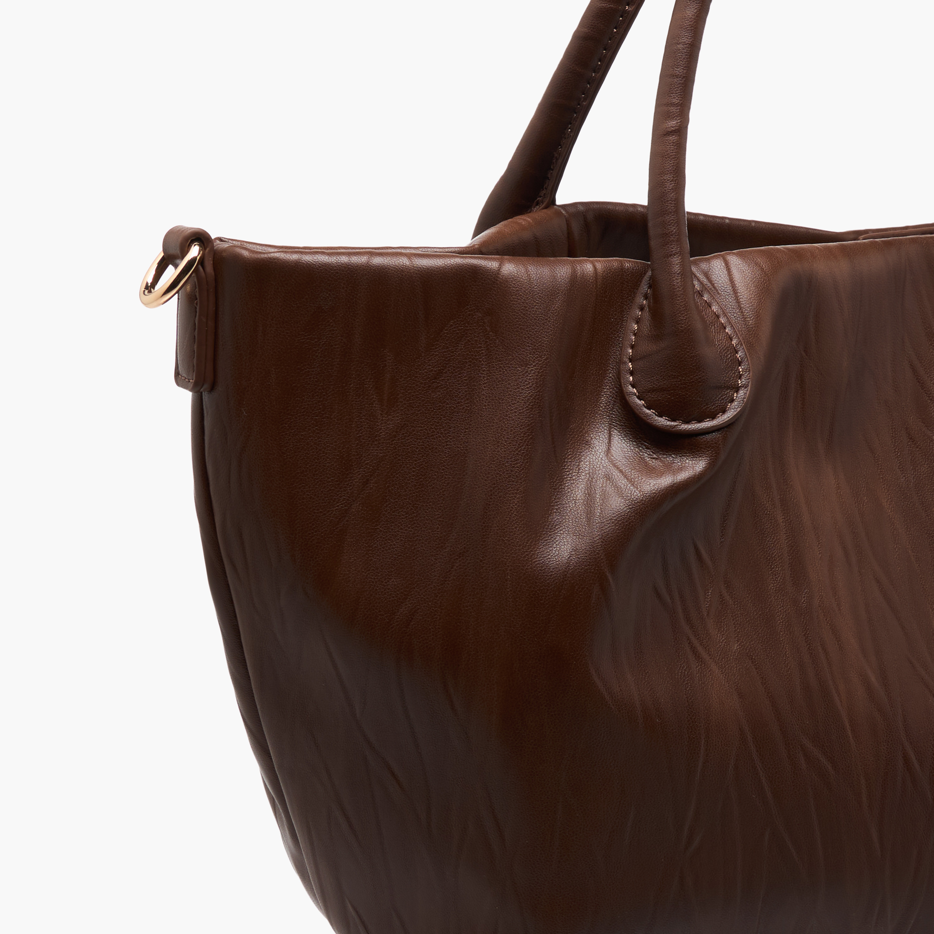 Flora Bella Textured Tote Bag with Double Handle and Detachable Shoulder Strap-women-bagsandwallets-handbags-image-7
