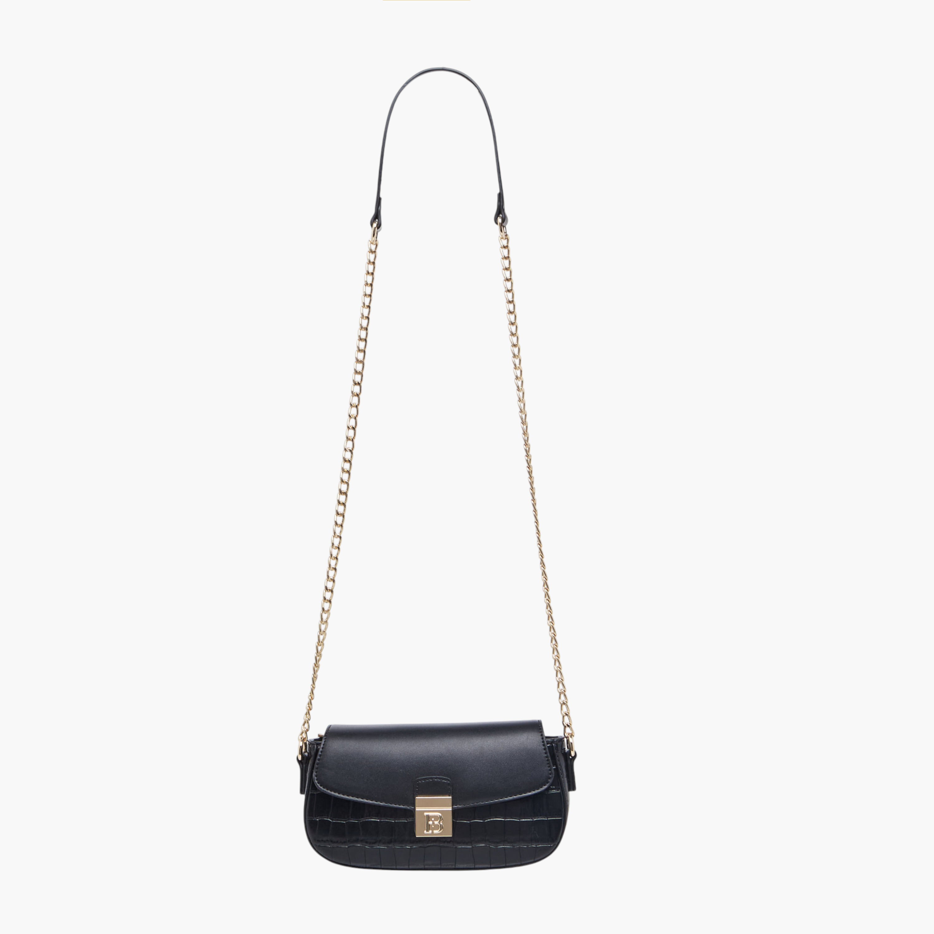 شنطة كروس بودي بارزة الملمس بحزام سلسلة من فلورا بيلا-women-bagsandwallets-handbags-image-2