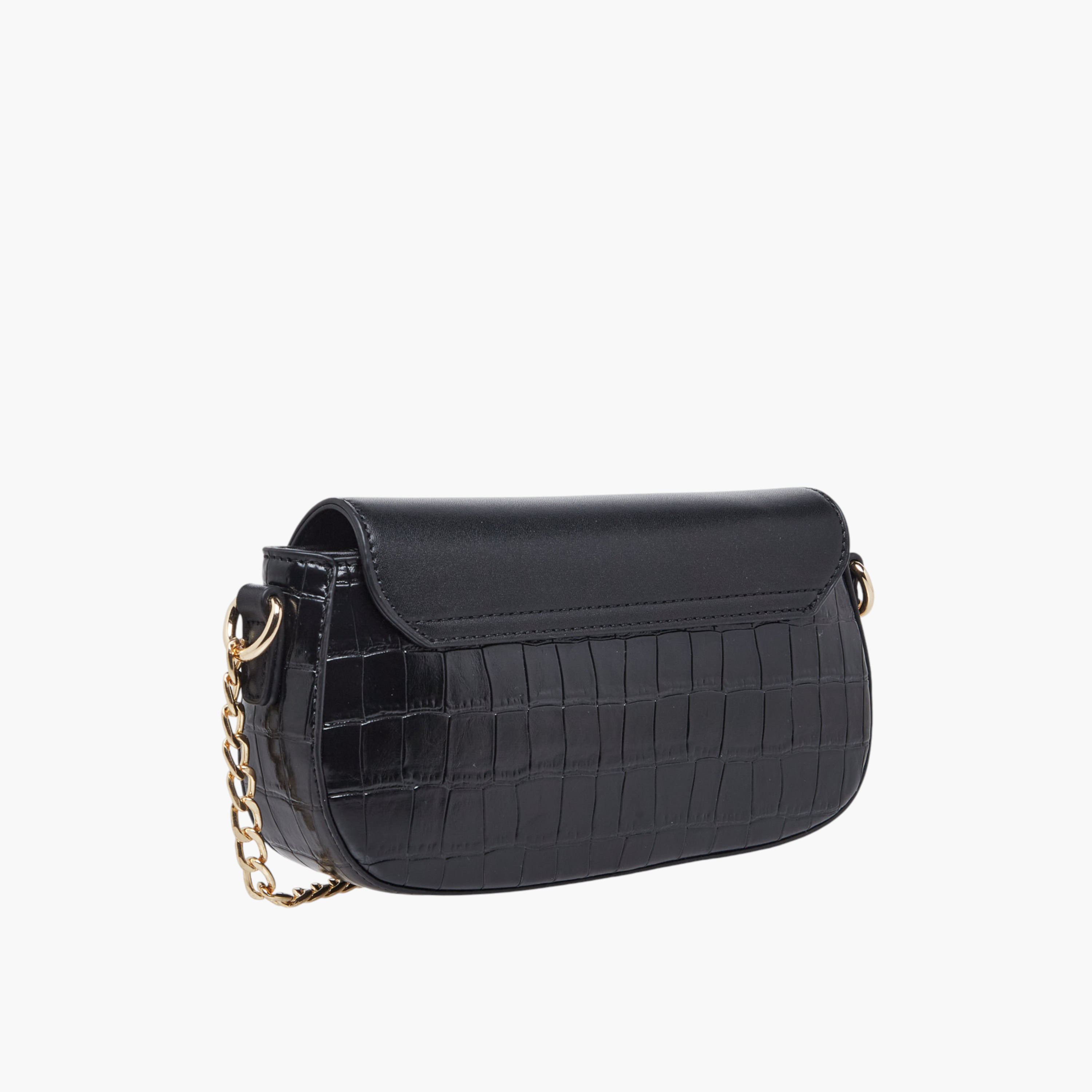 شنطة كروس بودي بارزة الملمس بحزام سلسلة من فلورا بيلا-women-bagsandwallets-handbags-image-3