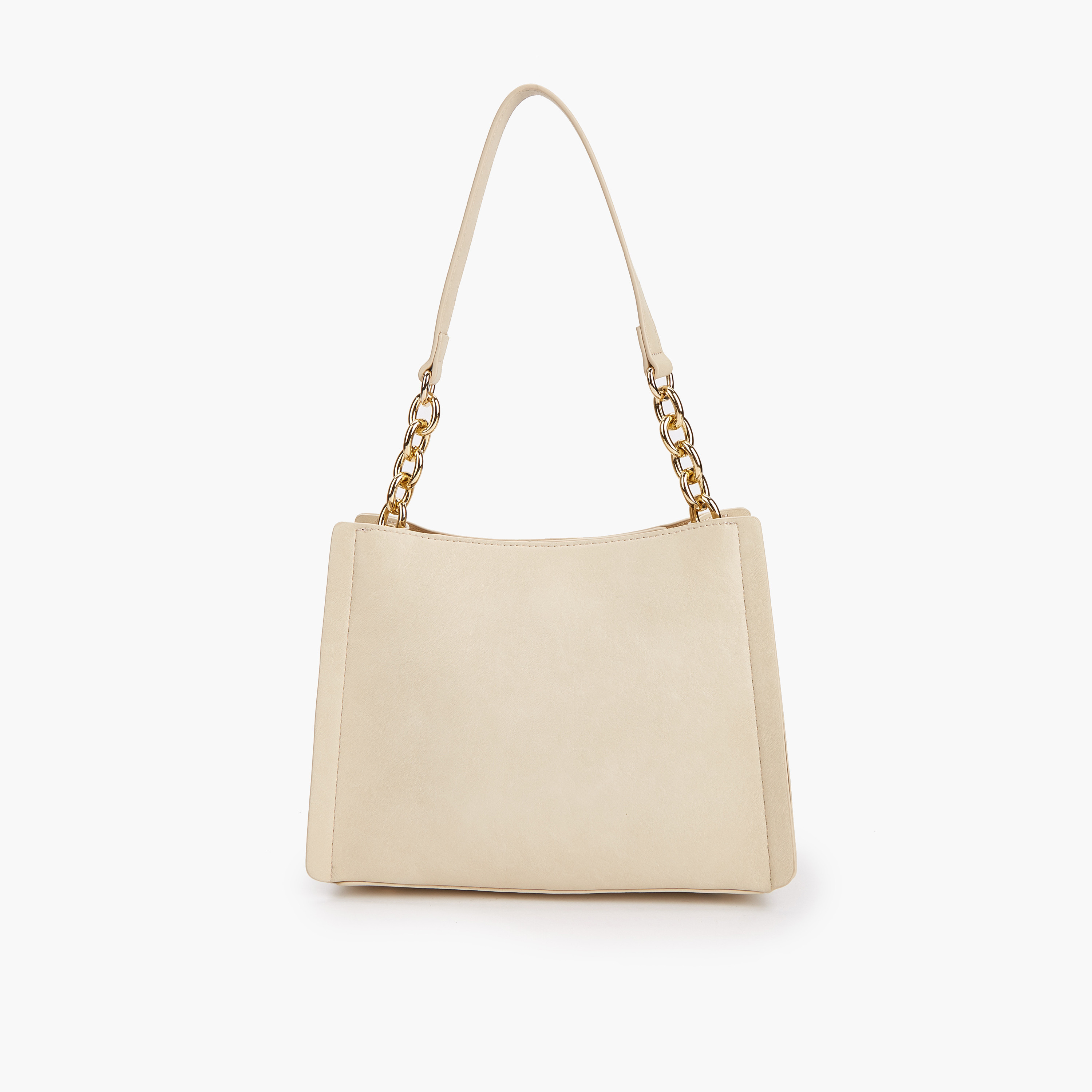 Flora Bella Solid Shoulder Bag with Zip Closure-women-bagsandwallets-handbags-image-2