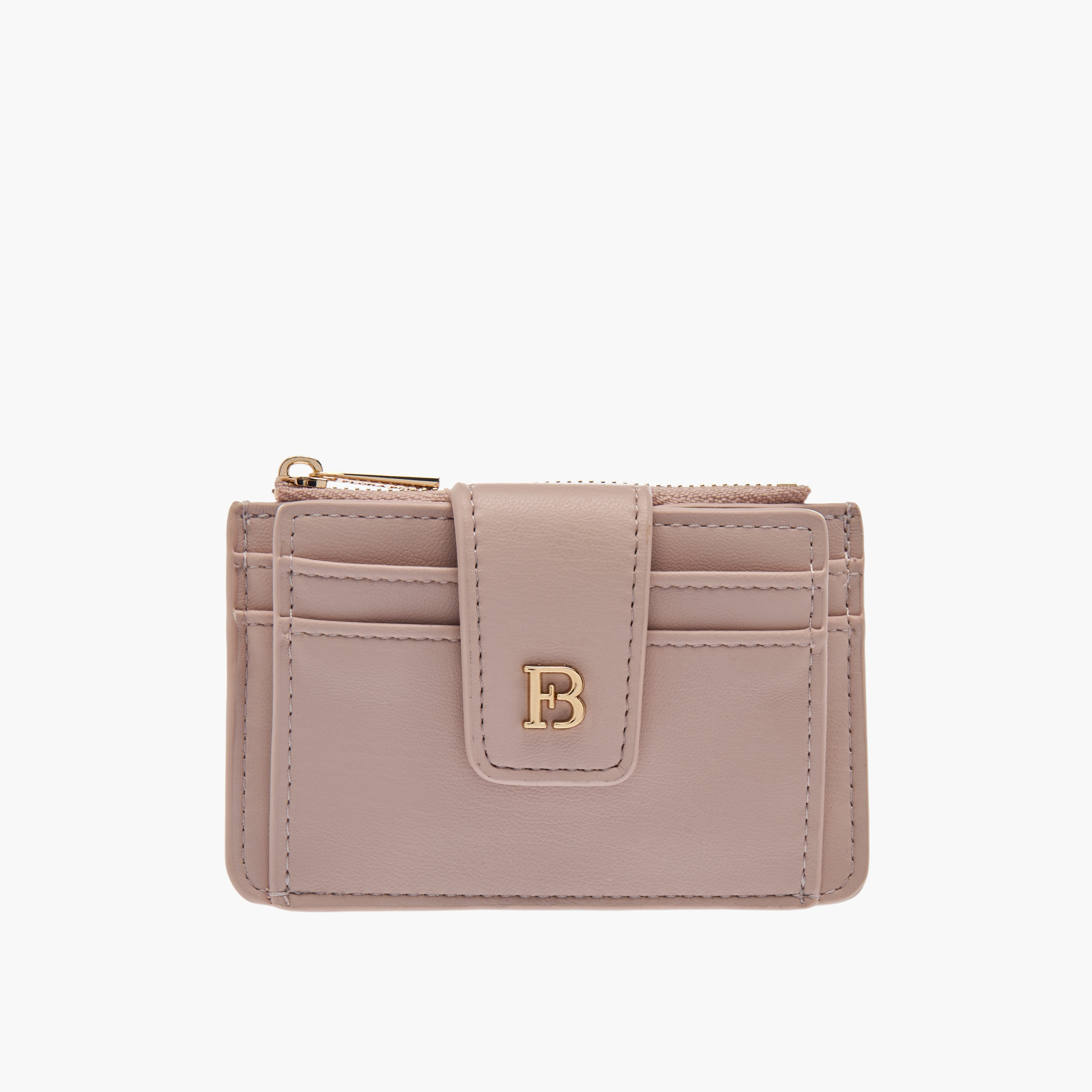 حامل بطاقات سادة بسحاب إغلاق من فلورا بيلا-women-bagsandwallets-wallets-image-1