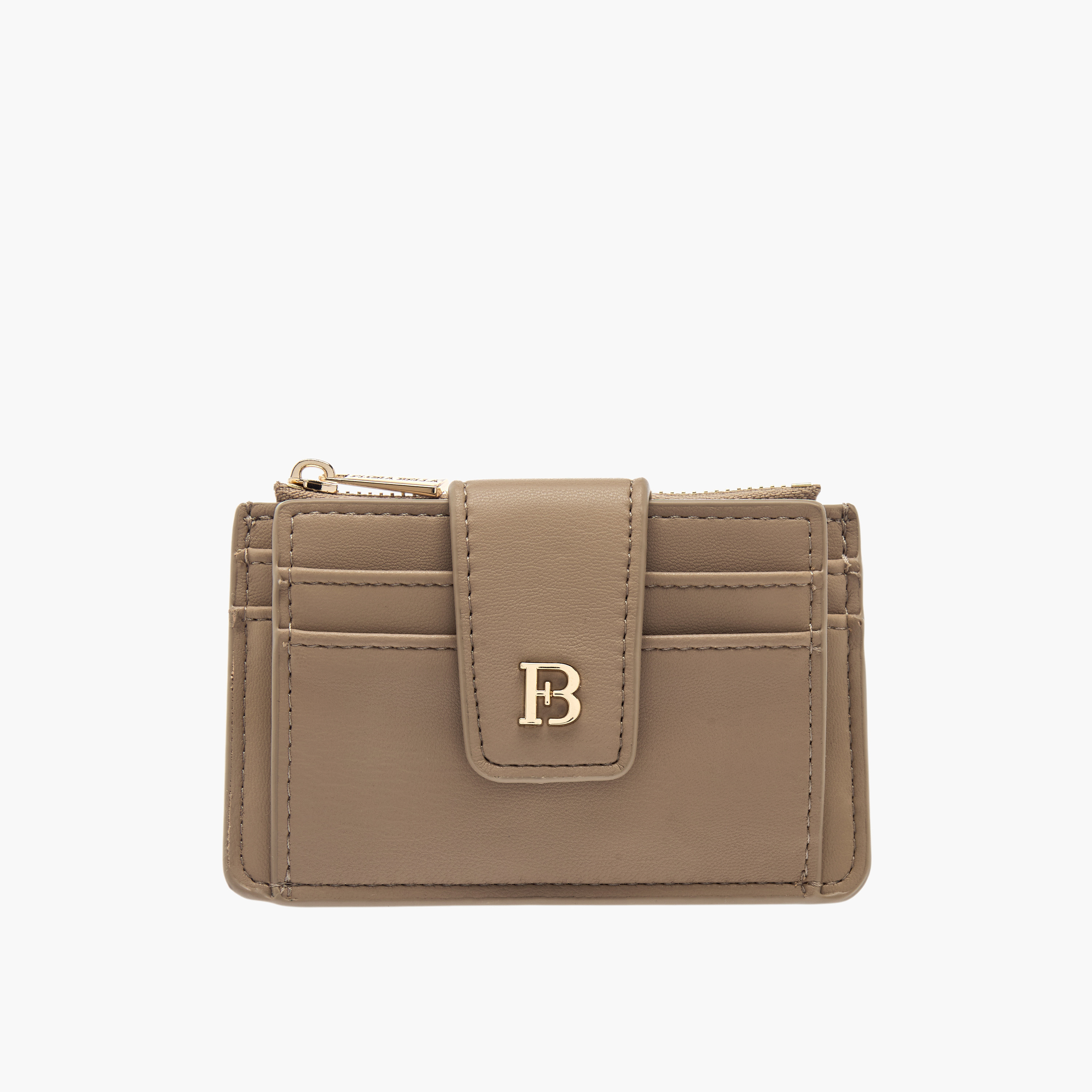 Flora Bella Solid Card Holder with Zip Closure-women-bagsandwallets-wallets-image-1
