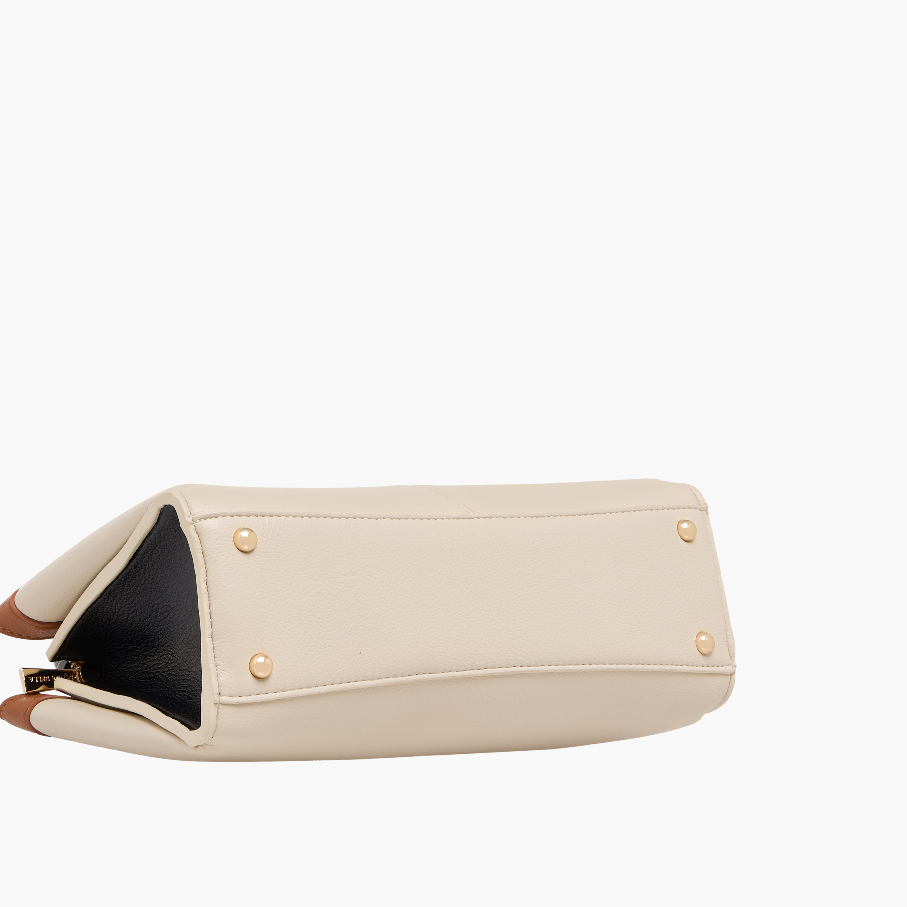 Flora Bella Panelled Tote Bag with Detachable Strap and Zip Closure-women-bagsandwallets-handbags-image-7