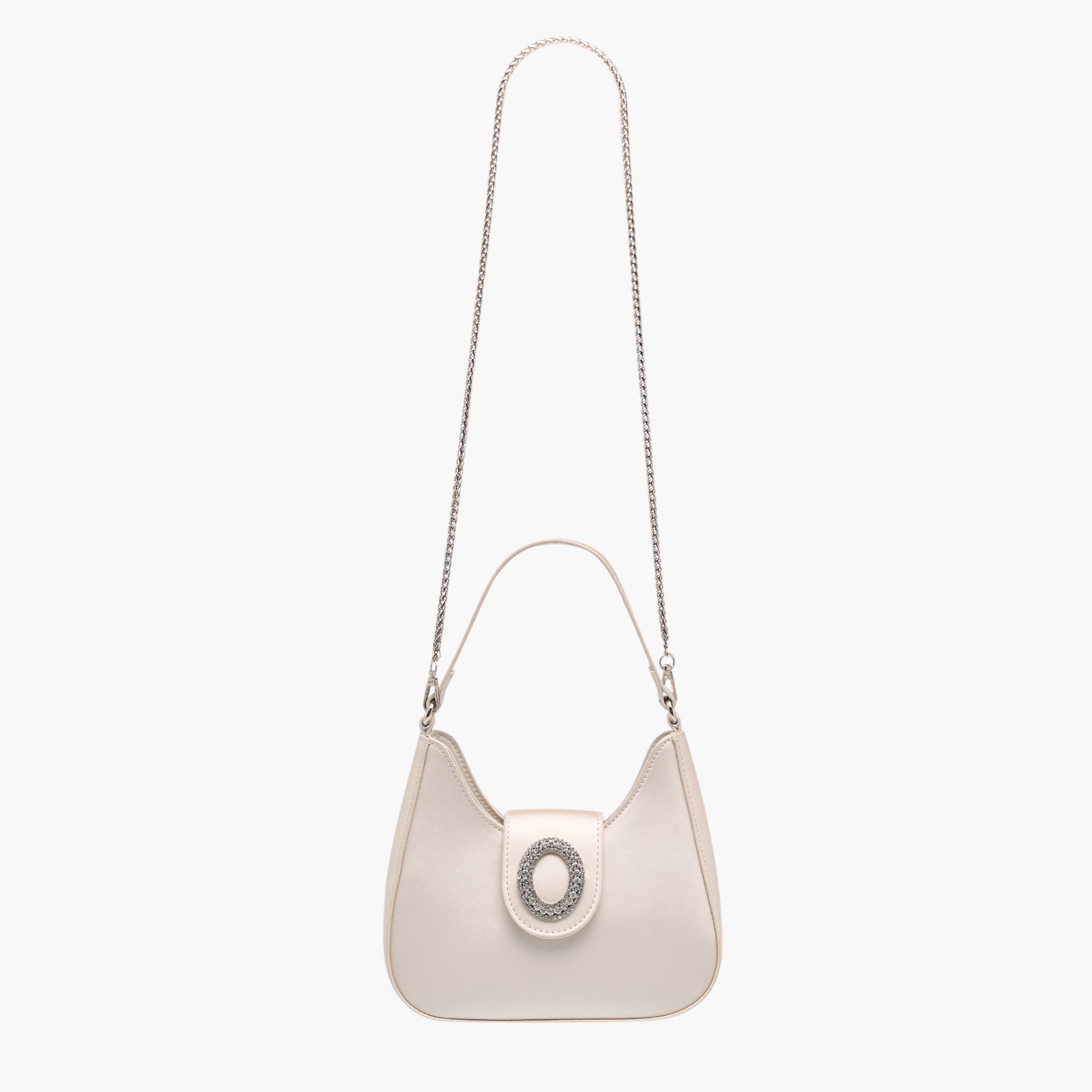 Flora Bella Embellished Shoulder Bag with Magnetic Button Closure-women-bagsandwallets-handbags-image-2