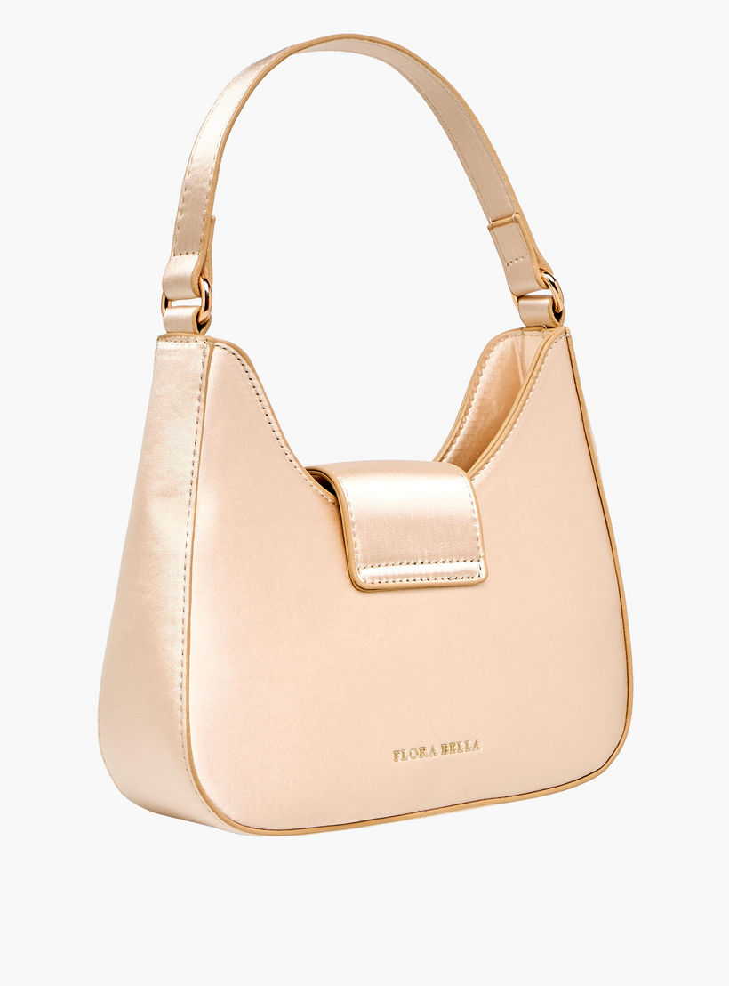 شنطة كتف بارزة الملمس بزر إغلاق مزين من فلورا بيلا-women-bagsandwallets-handbags-image-5