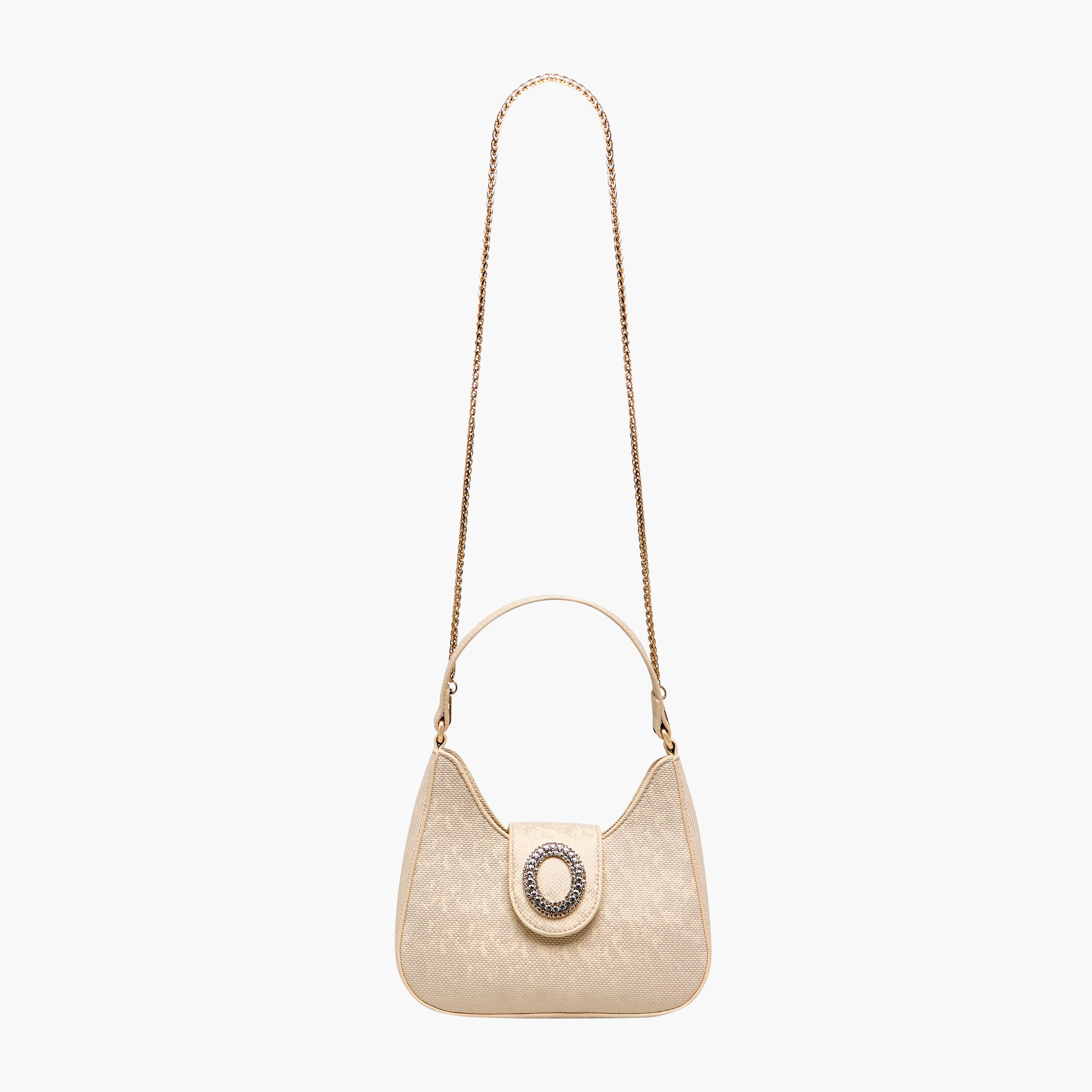 شنطة كتف بارزة الملمس بزر إغلاق مزين من فلورا بيلا-women-bagsandwallets-handbags-image-4