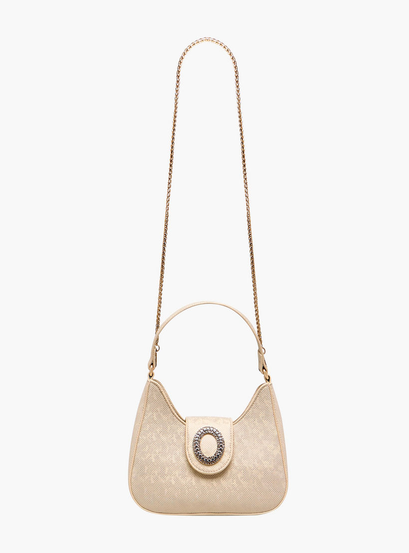 شنطة كتف بارزة الملمس بزر إغلاق مزين من فلورا بيلا-women-bagsandwallets-handbags-image-4