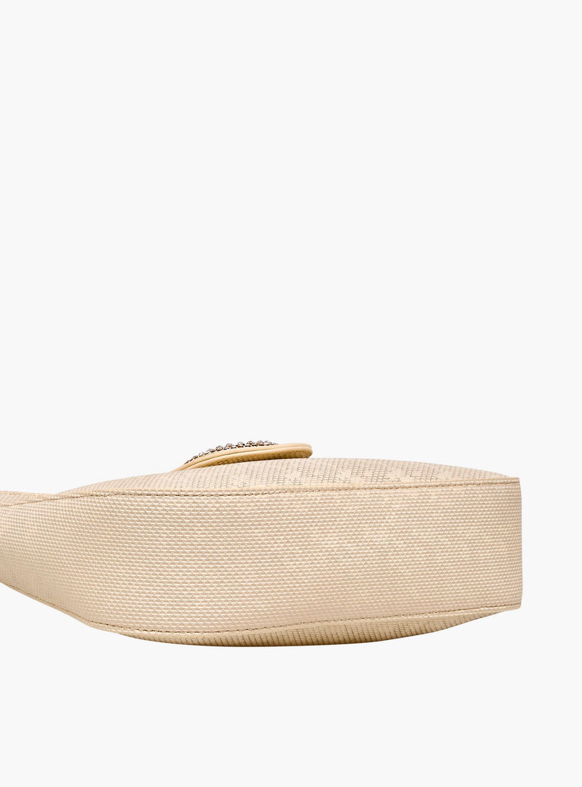 شنطة كتف بارزة الملمس بزر إغلاق مزين من فلورا بيلا-women-bagsandwallets-handbags-image-8