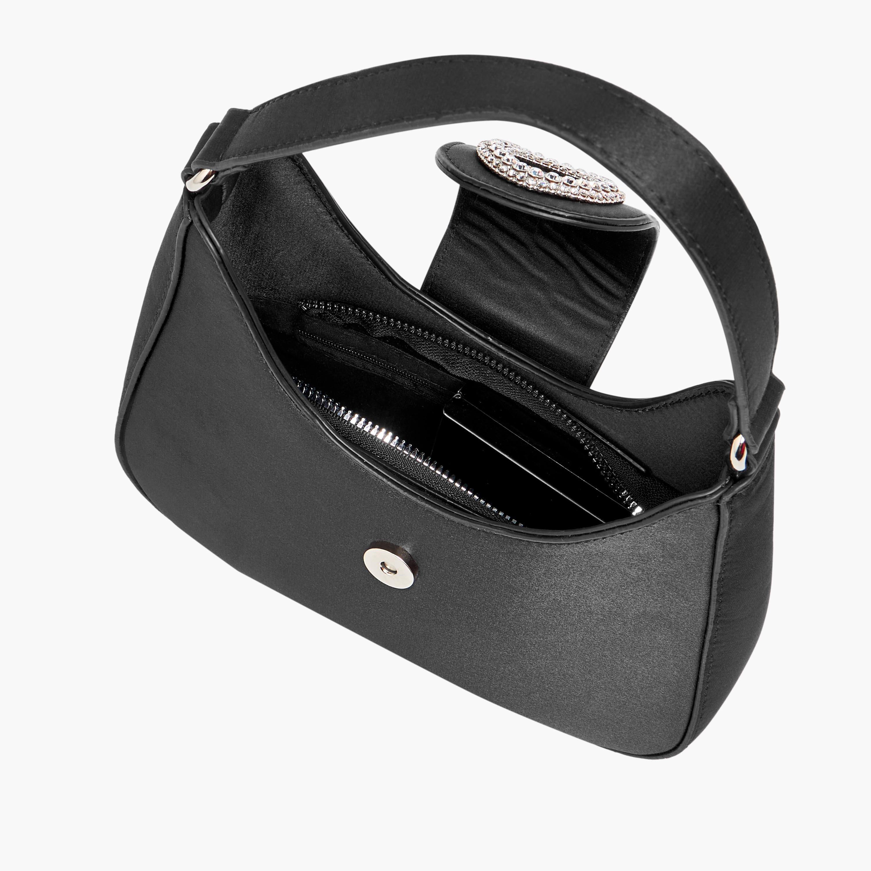 Flora Bella Textured Shoulder Bag with Embellished Button Closure-women-bagsandwallets-handbags-image-9