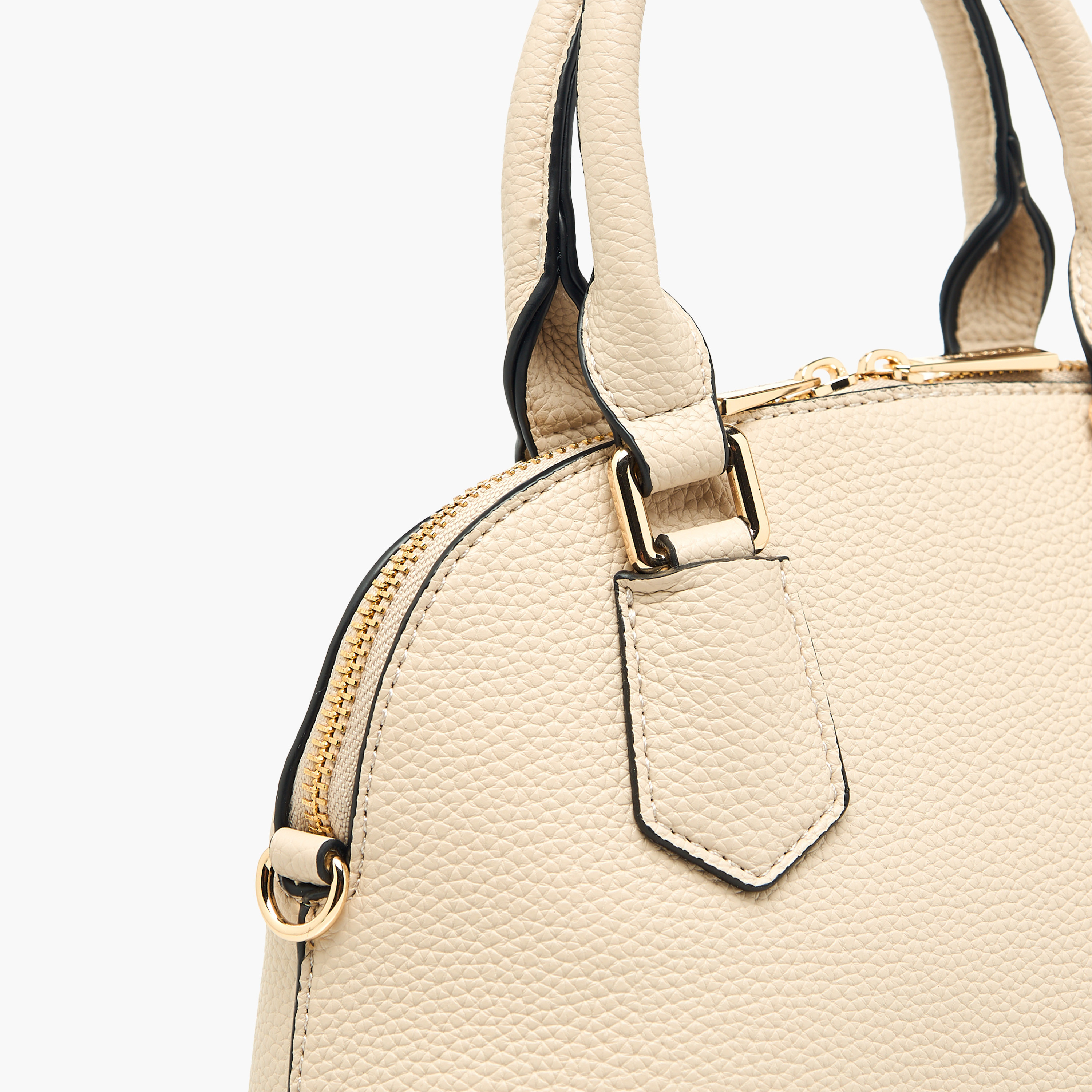 Flora Bella Solid Tote Bag with Detachable Strap and Zip Closure-women-bagsandwallets-handbags-image-7