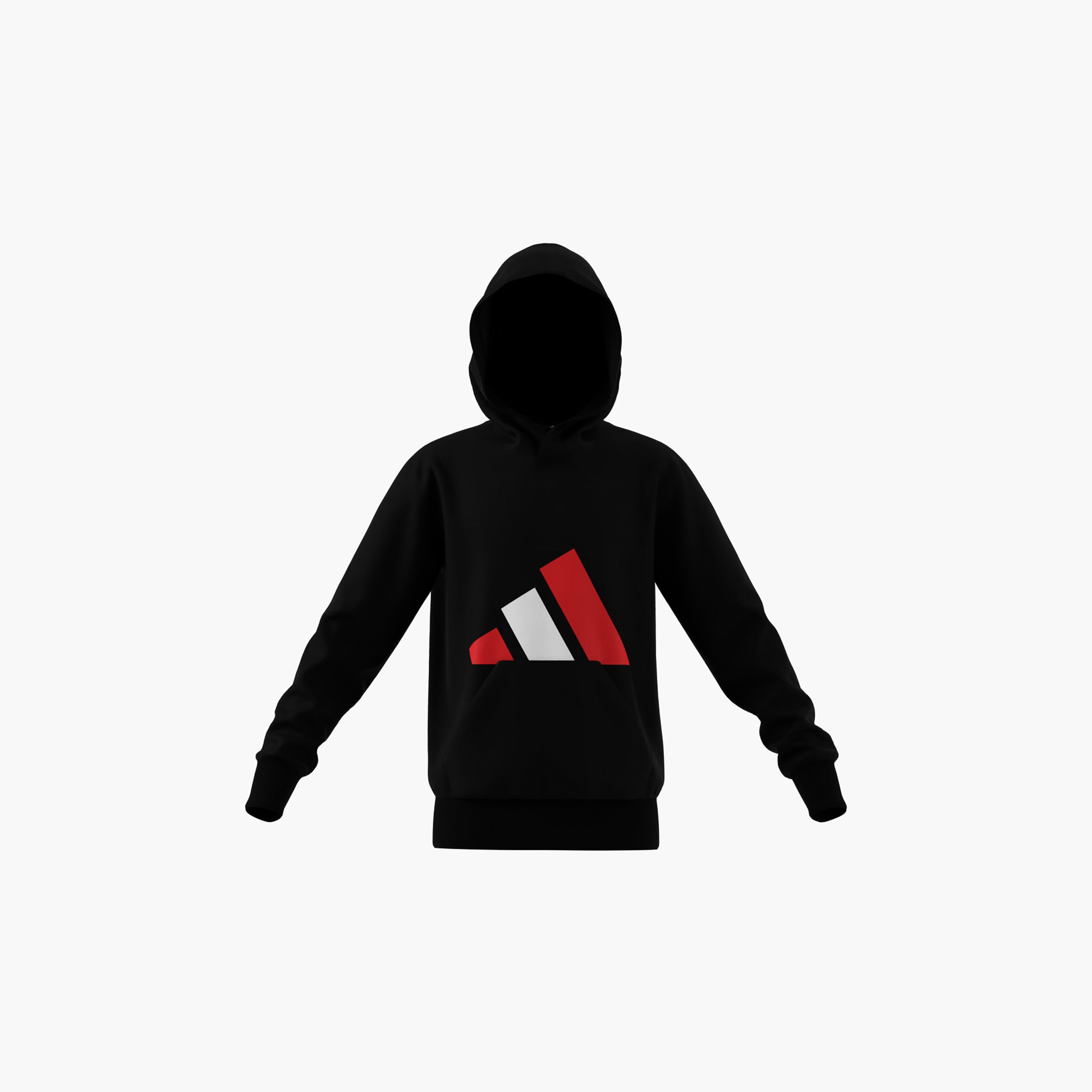 سويت شيرت بقبعة وطبعات شعار للأولاد من أديداس - أكمام طويلة-sports-boys-clothing-tops-image-7