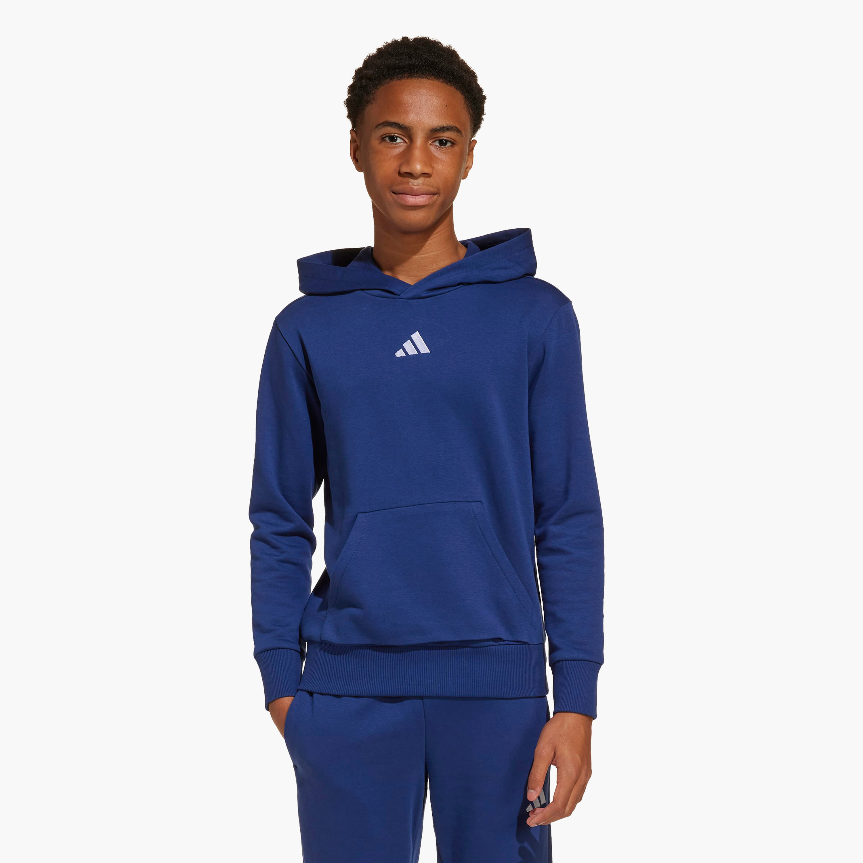 adidas Hooded Sweatshirt with Long Sleeves-boys-clothing-sweatshirts-image-1