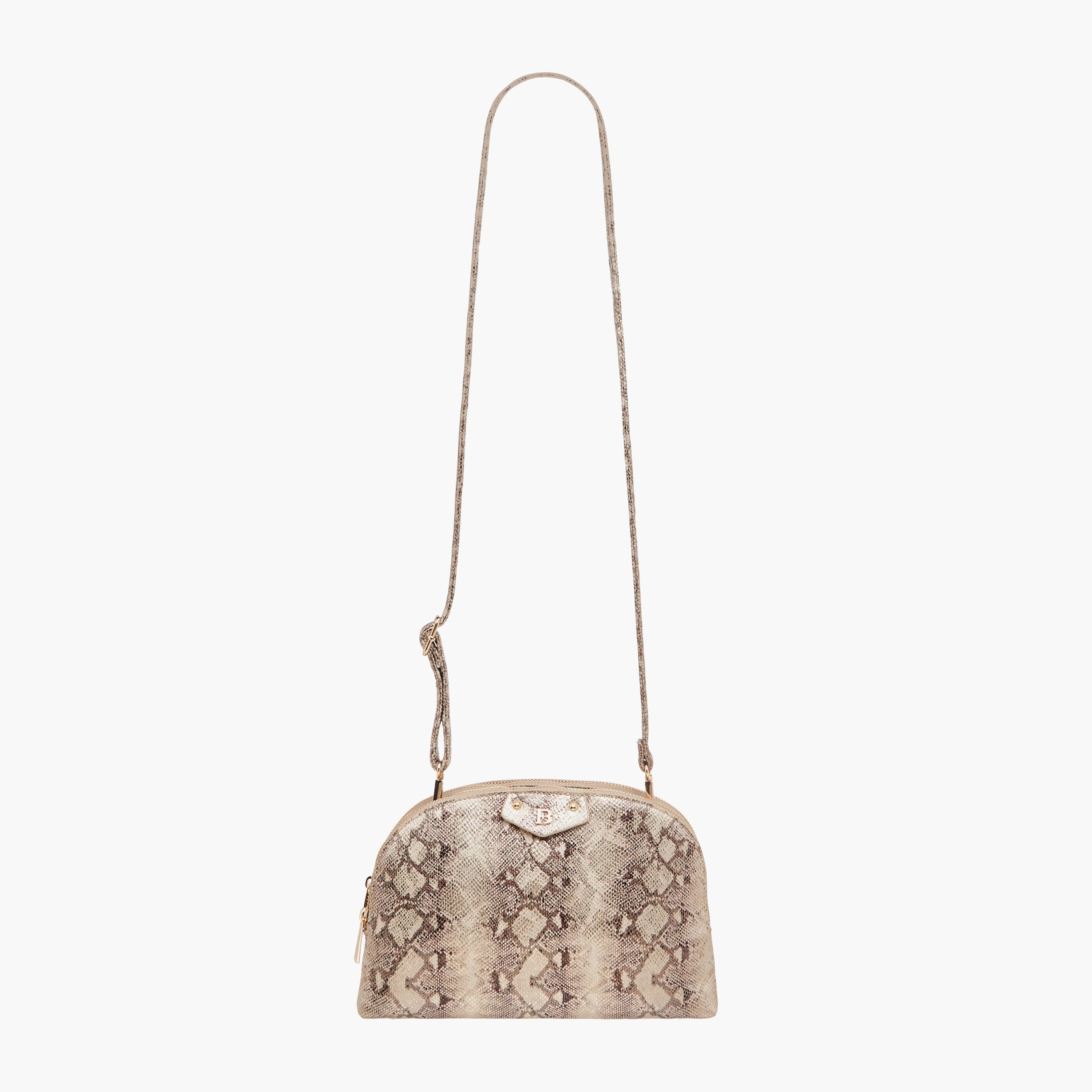 Flora Bella Animal Print Dome Bag with Detachable Strap and Zip Closure-women-bagsandwallets-handbags-image-2