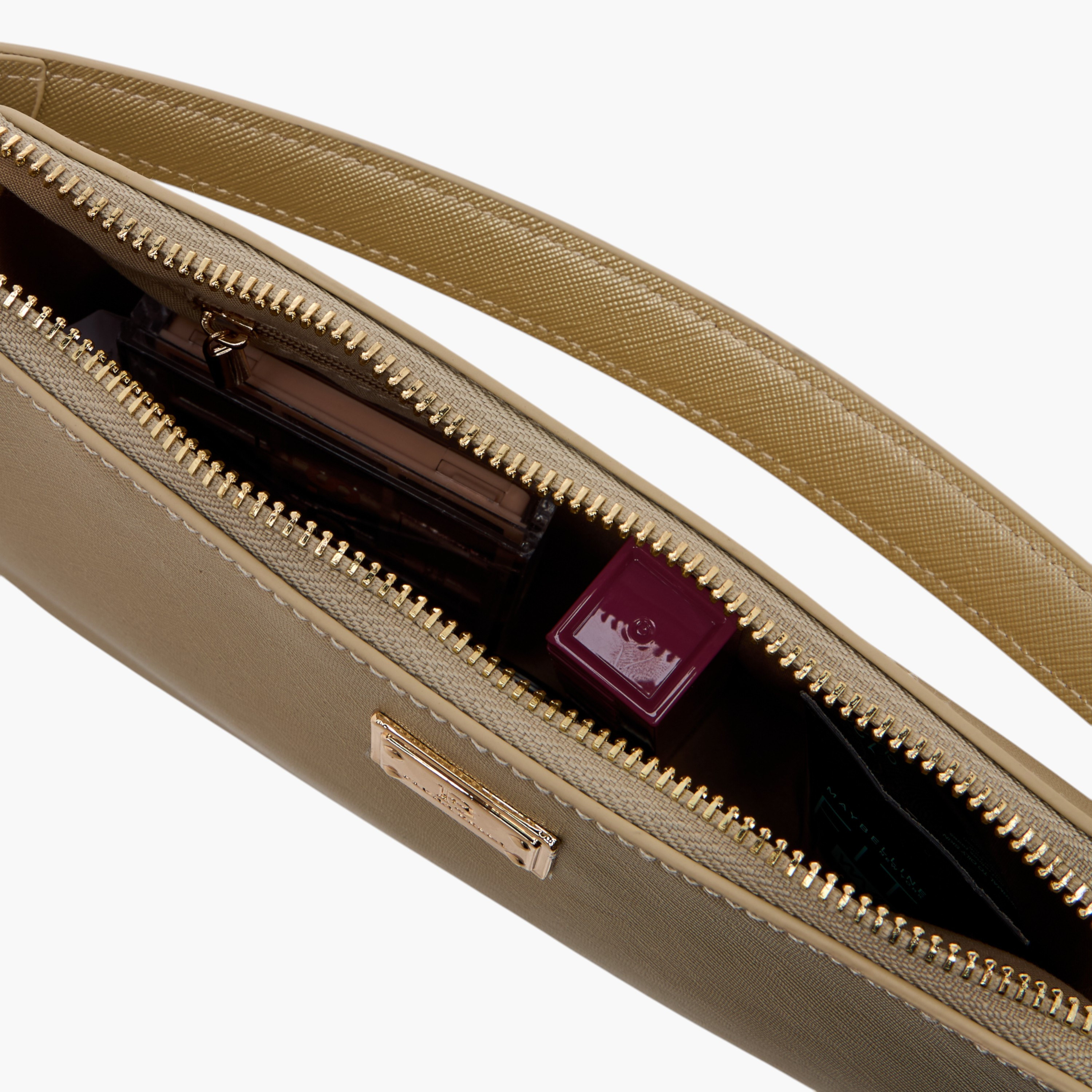 Flora Bella Textured Shoulder Bag with Detachable Strap and Zip Closure-women-bagsandwallets-handbags-image-7