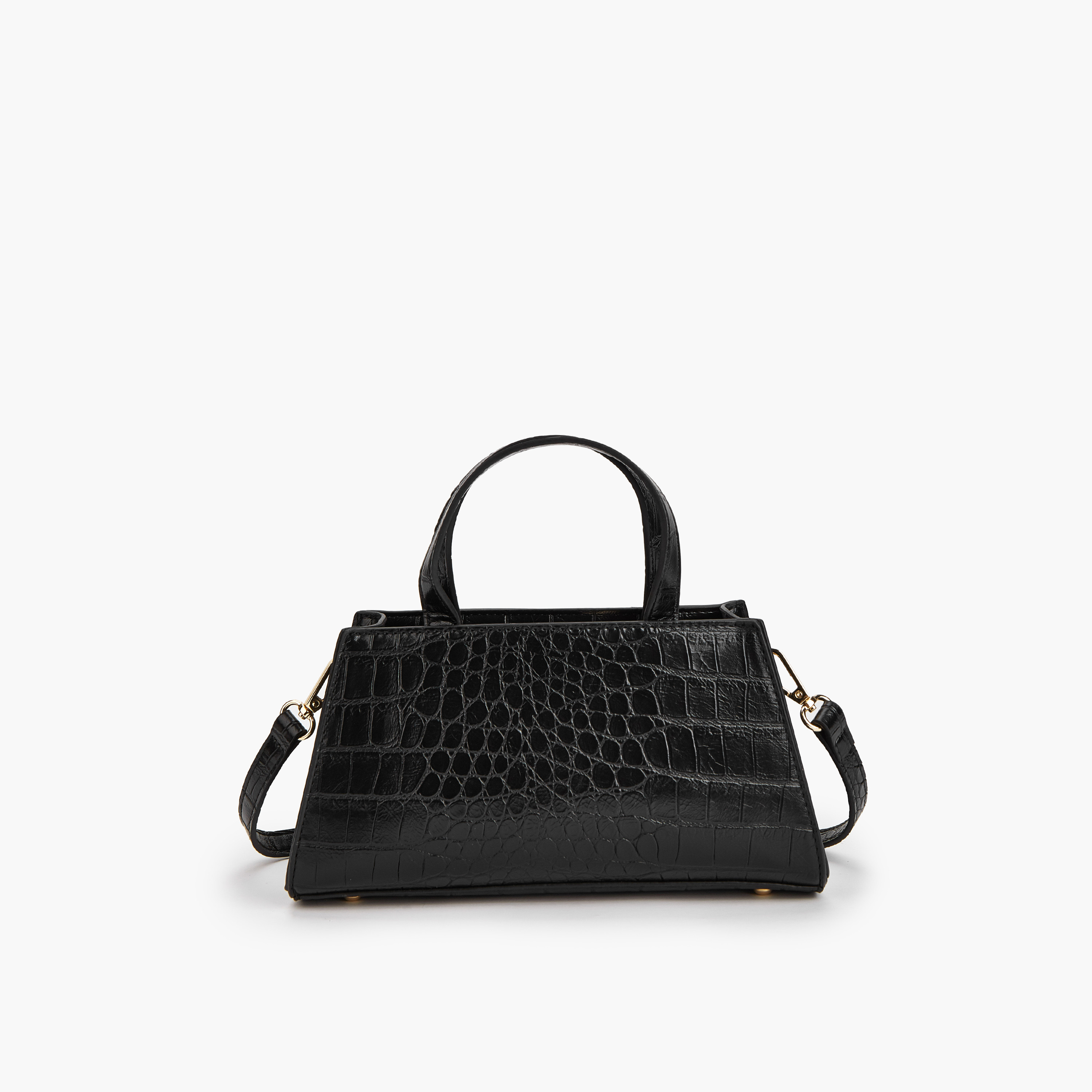 Flora Bella Textured Crossbody Bag with Detachable Strap and Zip Closure-women-bagsandwallets-handbags-image-3