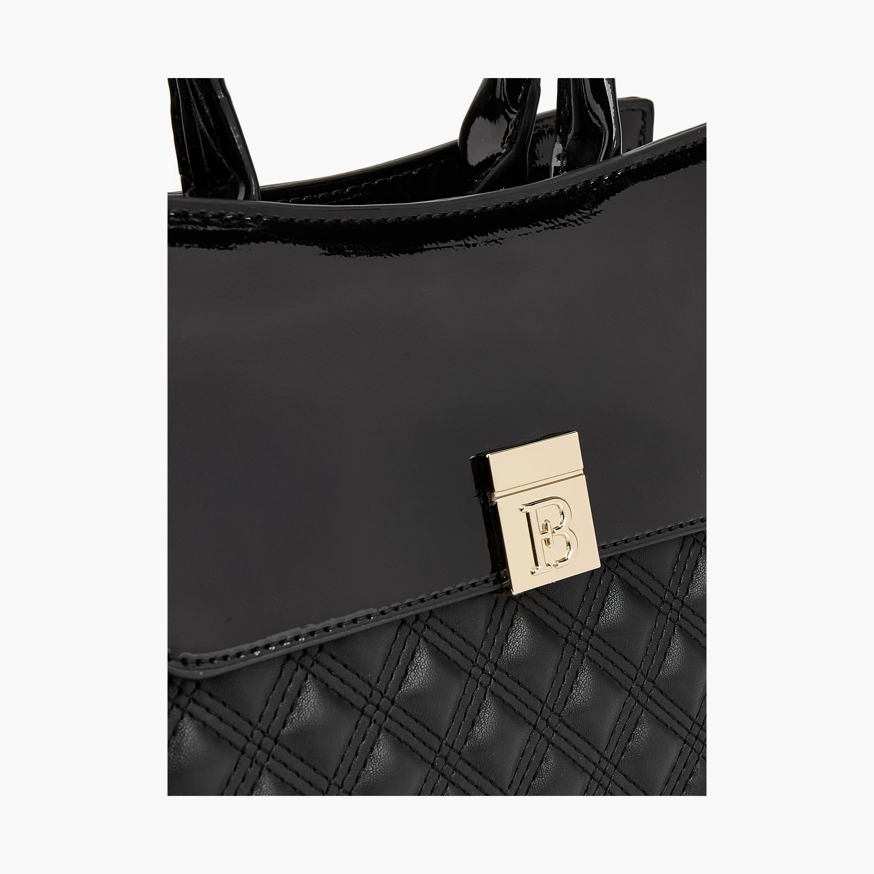 Flora Bella Quilted Tote Bag with Detachable Strap and Zip Closure-women-bagsandwallets-handbags-image-6