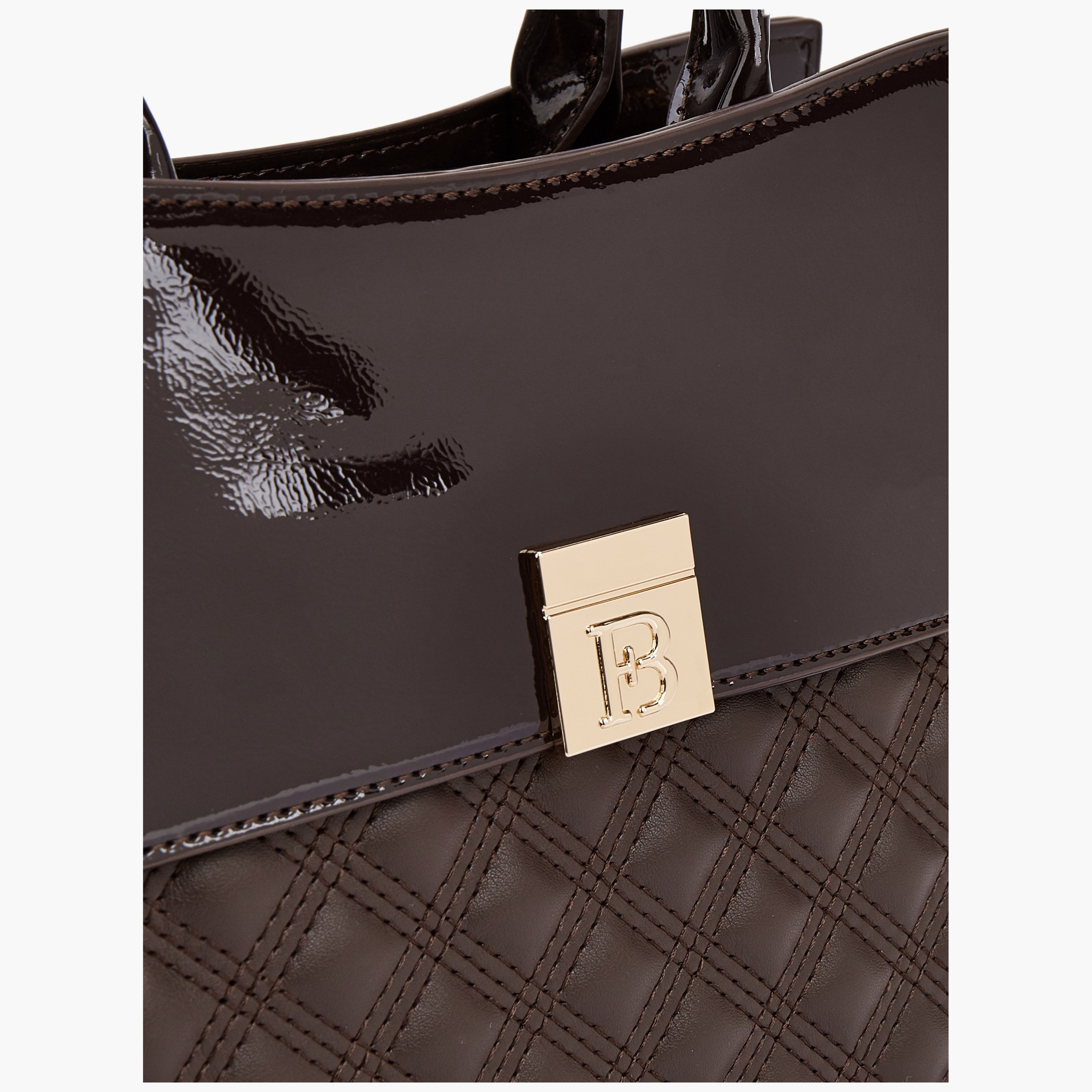 Flora Bella Quilted Tote Bag with Detachable Strap and Zip Closure-women-bagsandwallets-handbags-image-6