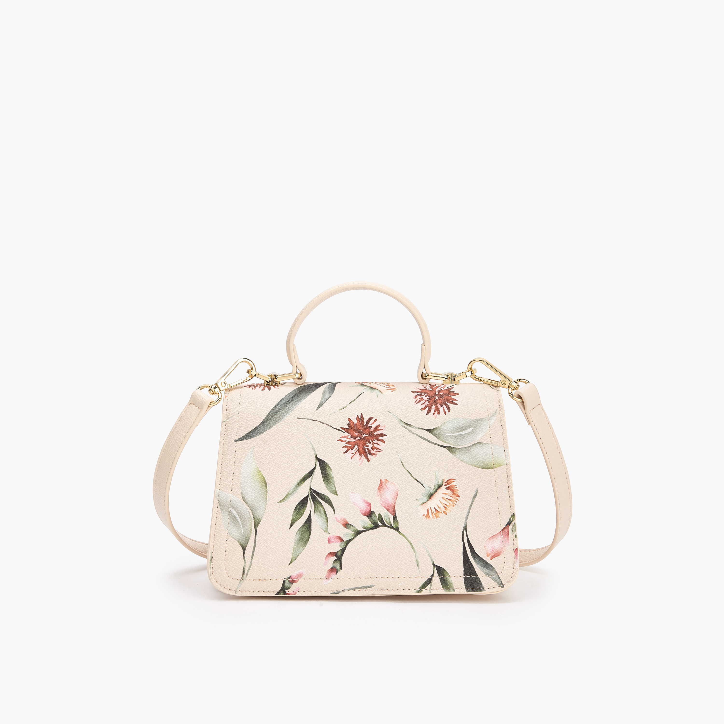 شنطة كروس بودي بطبعات أزهار وحزام قابل للتعديل من فلورا بيلا-women-bagsandwallets-handbags-image-5