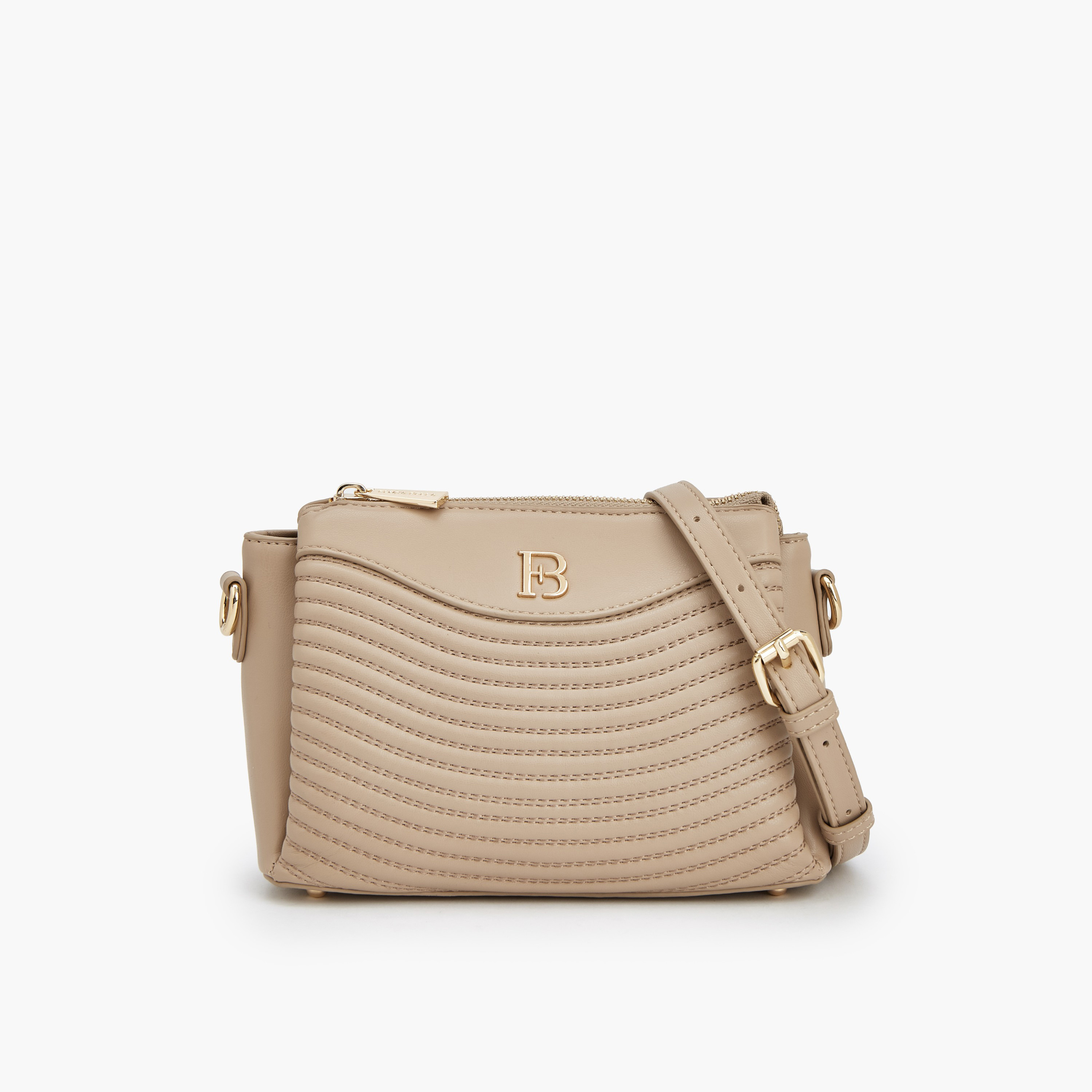 شنطة كروس بودي مبطنة بإغلاق بسحّاب من فلورا بيلا-women-bagsandwallets-handbags-image-1