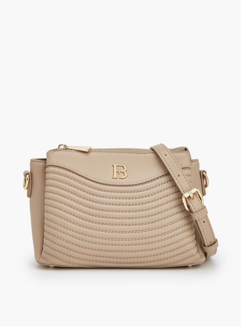 شنطة كروس بودي مبطنة بإغلاق بسحّاب من فلورا بيلا-women-bagsandwallets-handbags-image-1