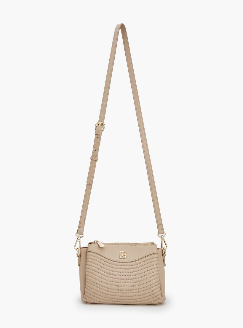 شنطة كروس بودي مبطنة بإغلاق بسحّاب من فلورا بيلا-women-bagsandwallets-handbags-image-3