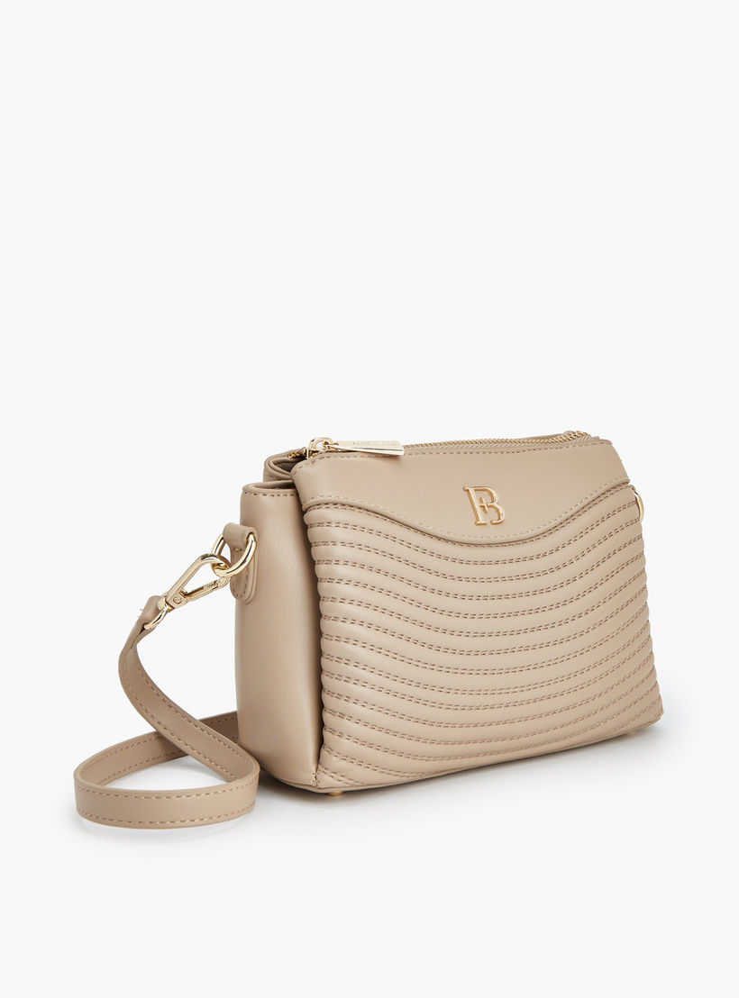 شنطة كروس بودي مبطنة بإغلاق بسحّاب من فلورا بيلا-women-bagsandwallets-handbags-image-4