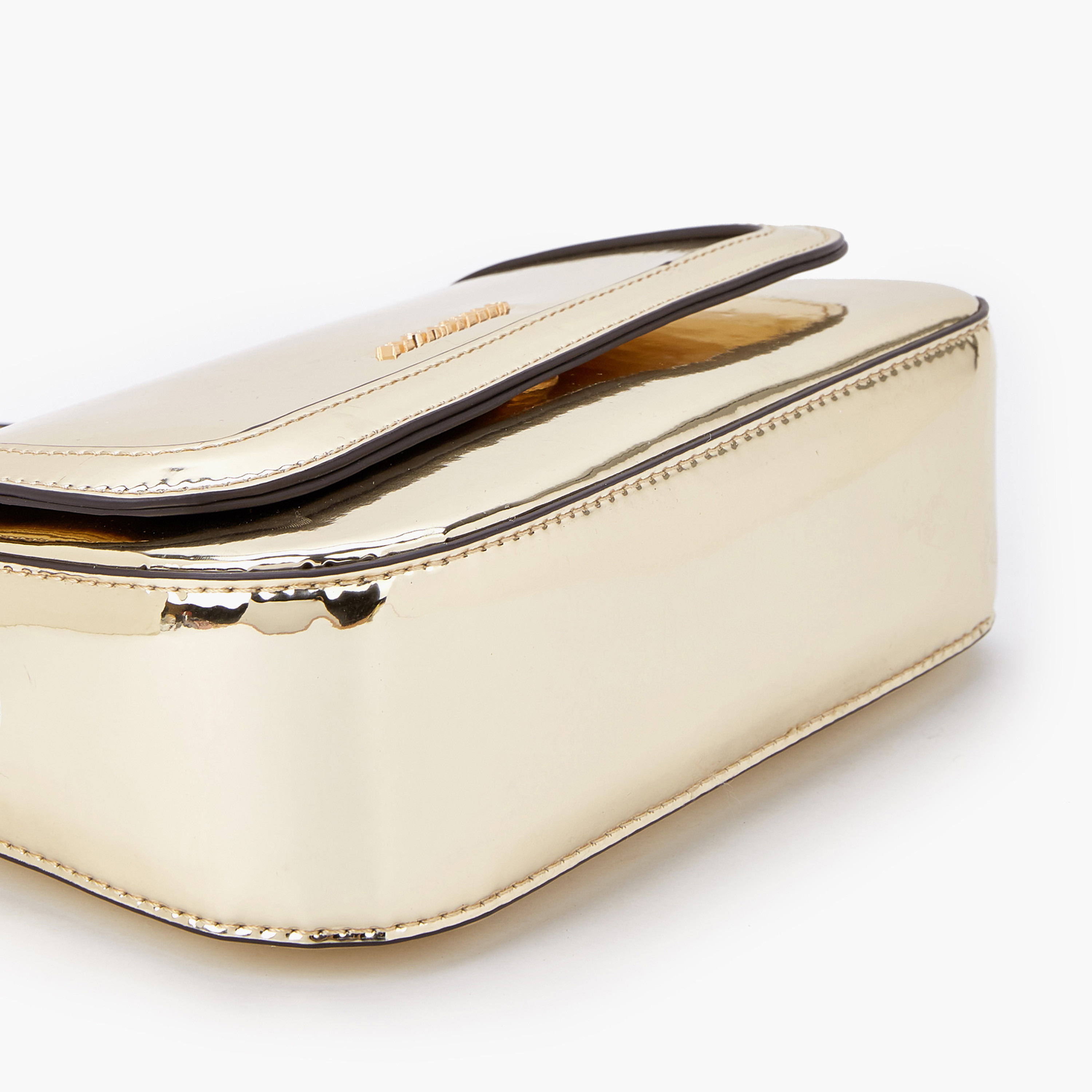 شنطة كتف ميتاليك بطية إغلاق من فلورا بيلا-women-bagsandwallets-handbags-image-6