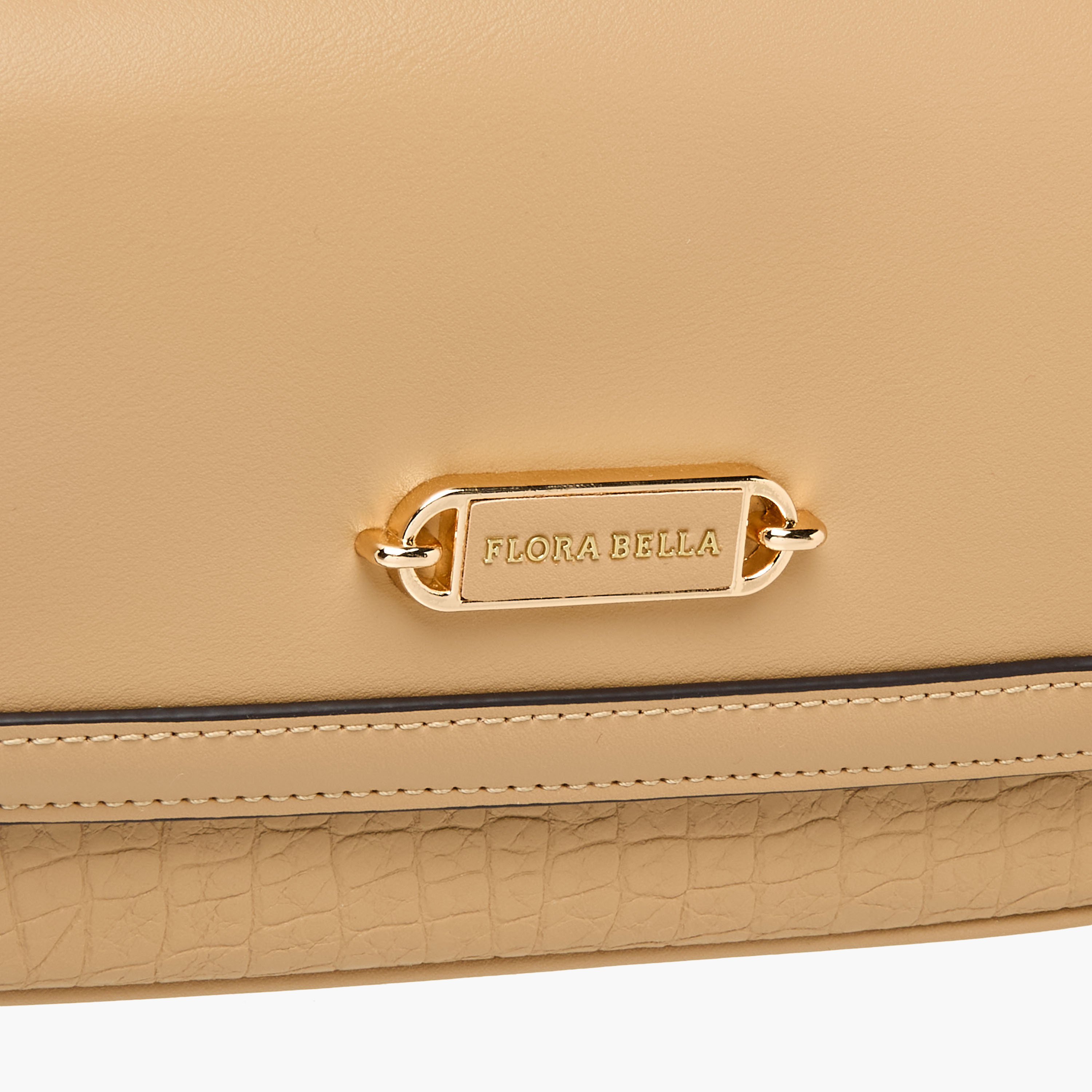 شنطة كروس بودي سادة بزر إغلاق من فلورا بيلا-women-bagsandwallets-handbags-image-4