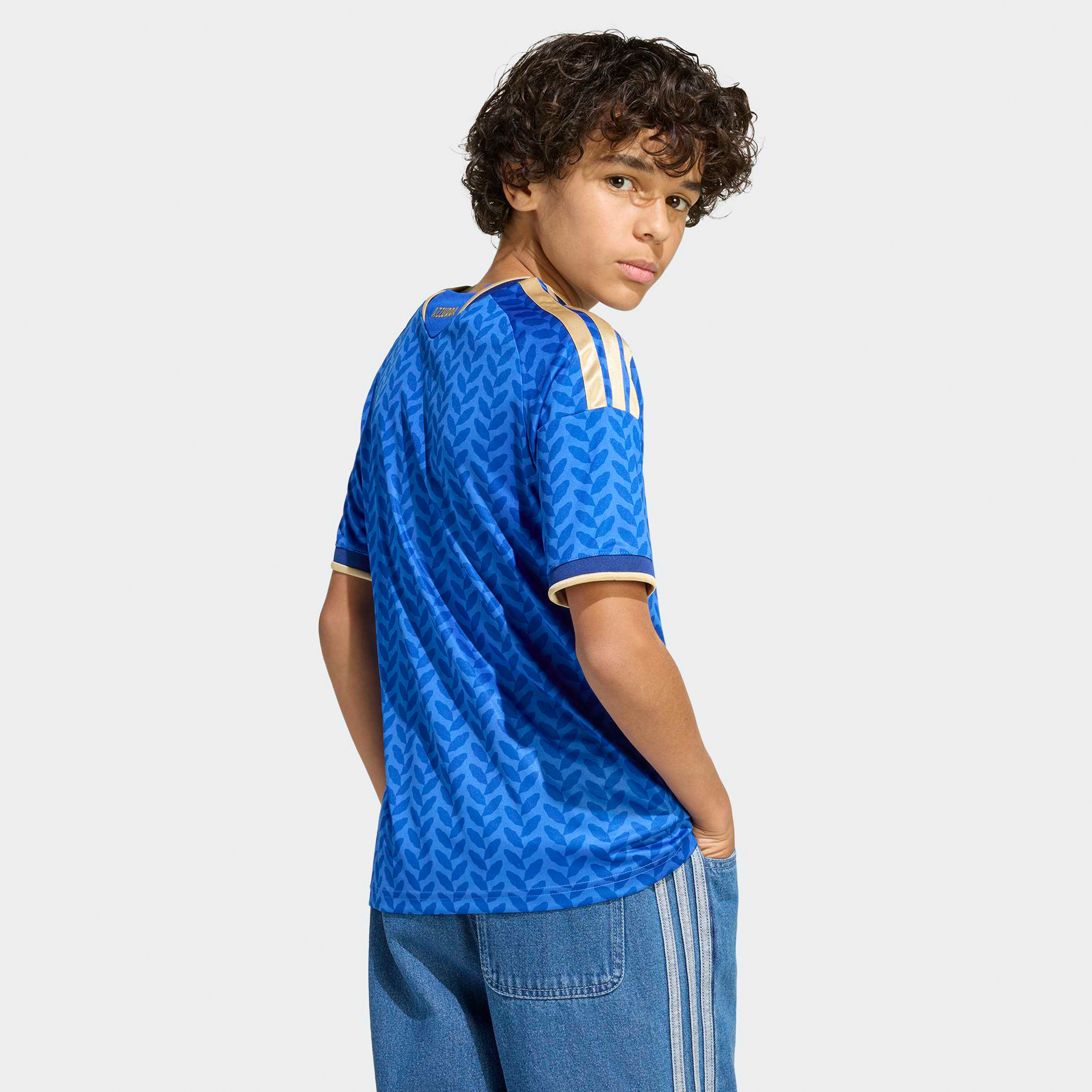adidas Boys Italy 26 Home FIFA World Cup Jersey-boys-clothing-sportswear-tops-image-5