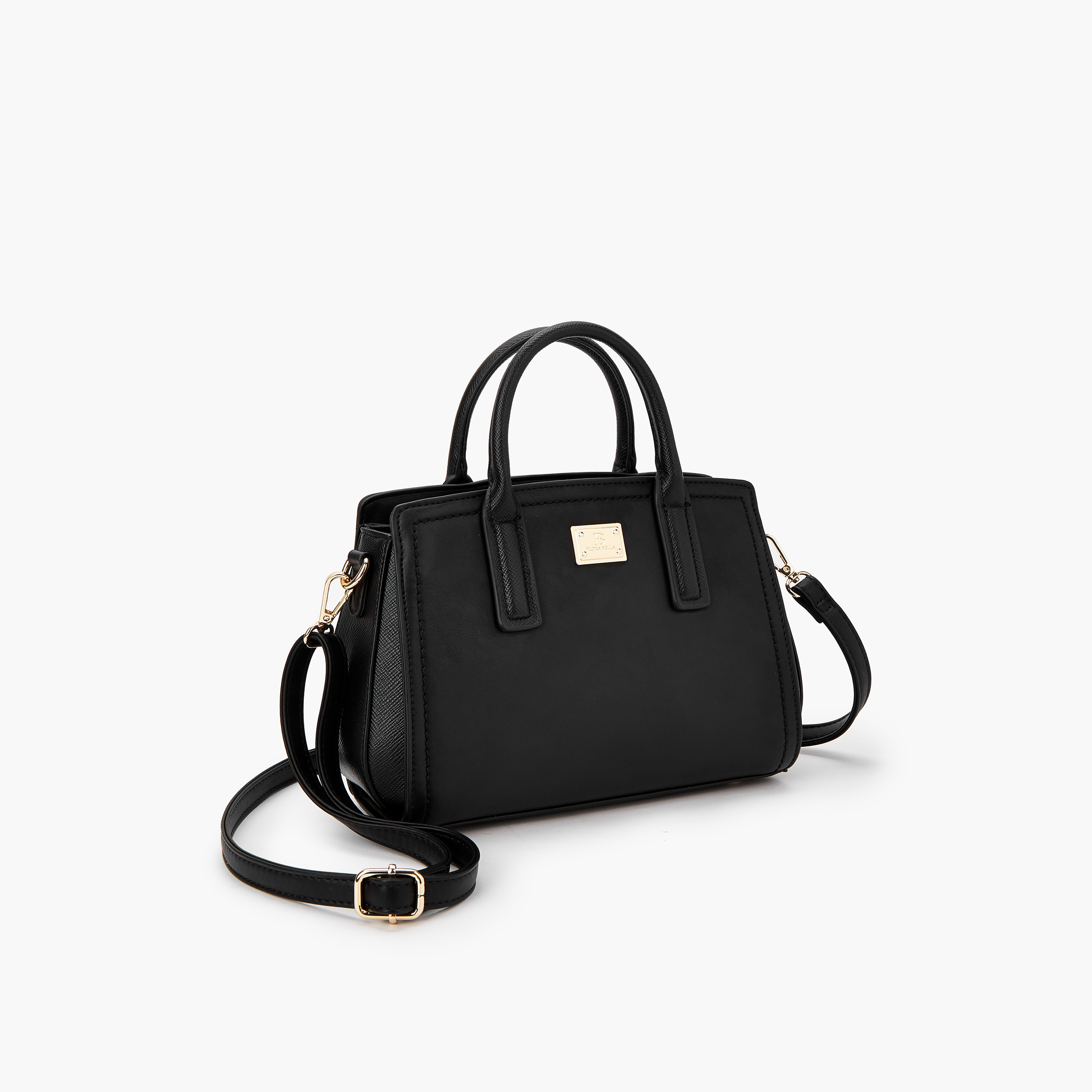 شنطة توتي سادة بحزام قابل للفصل من فلورا بيلا-women-bagsandwallets-handbags-image-3