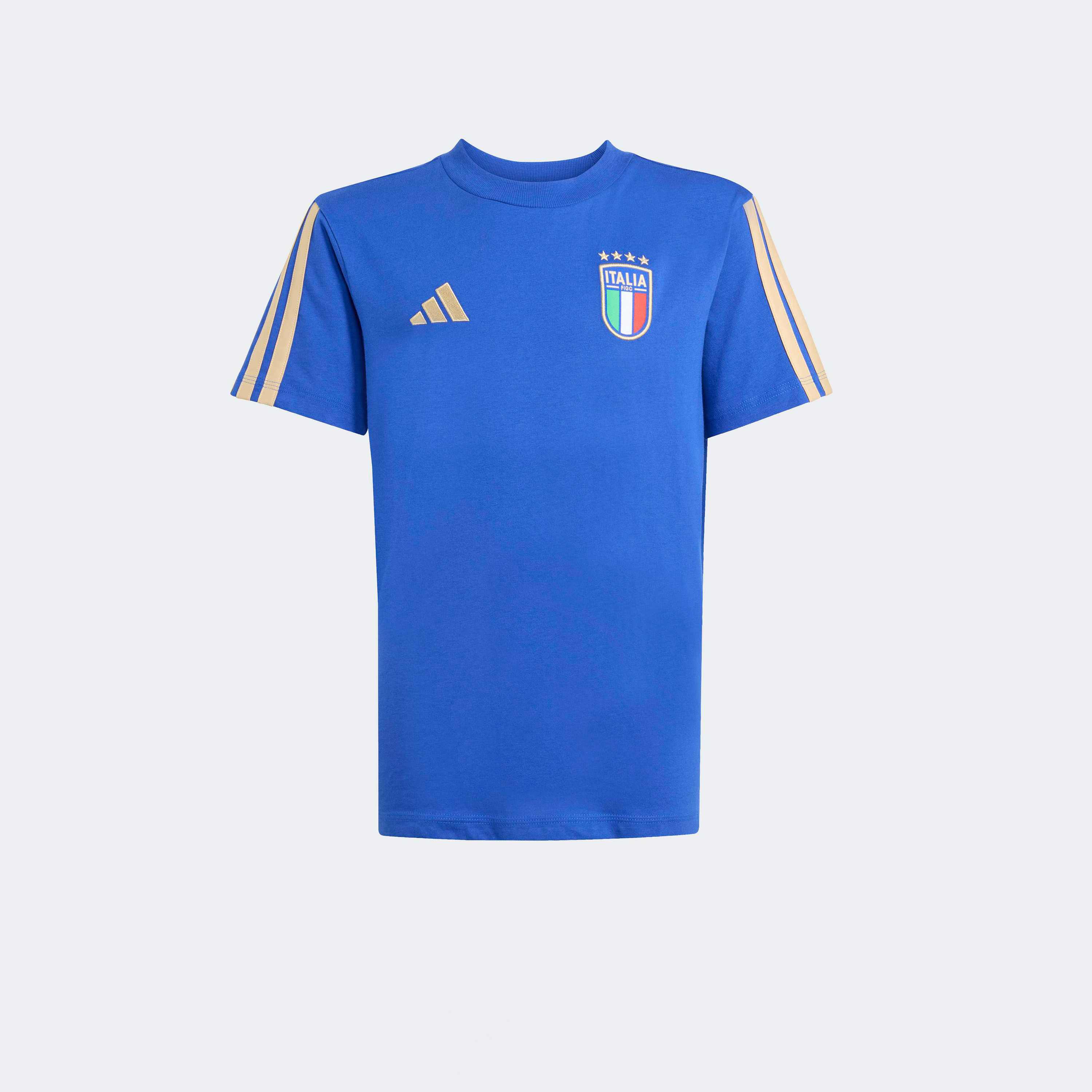 اديداس - تيشيرت المنتخب الايطالي 26 للأطفال – كم قصير-sports-boys-clothing-tops-image-6