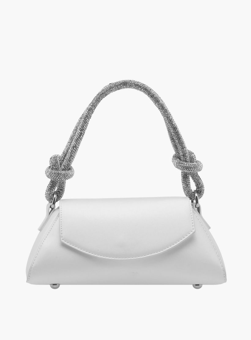 Flora Bella Solid Shoulder Bag with Flap Closure-women-bagsandwallets-handbags-image-1