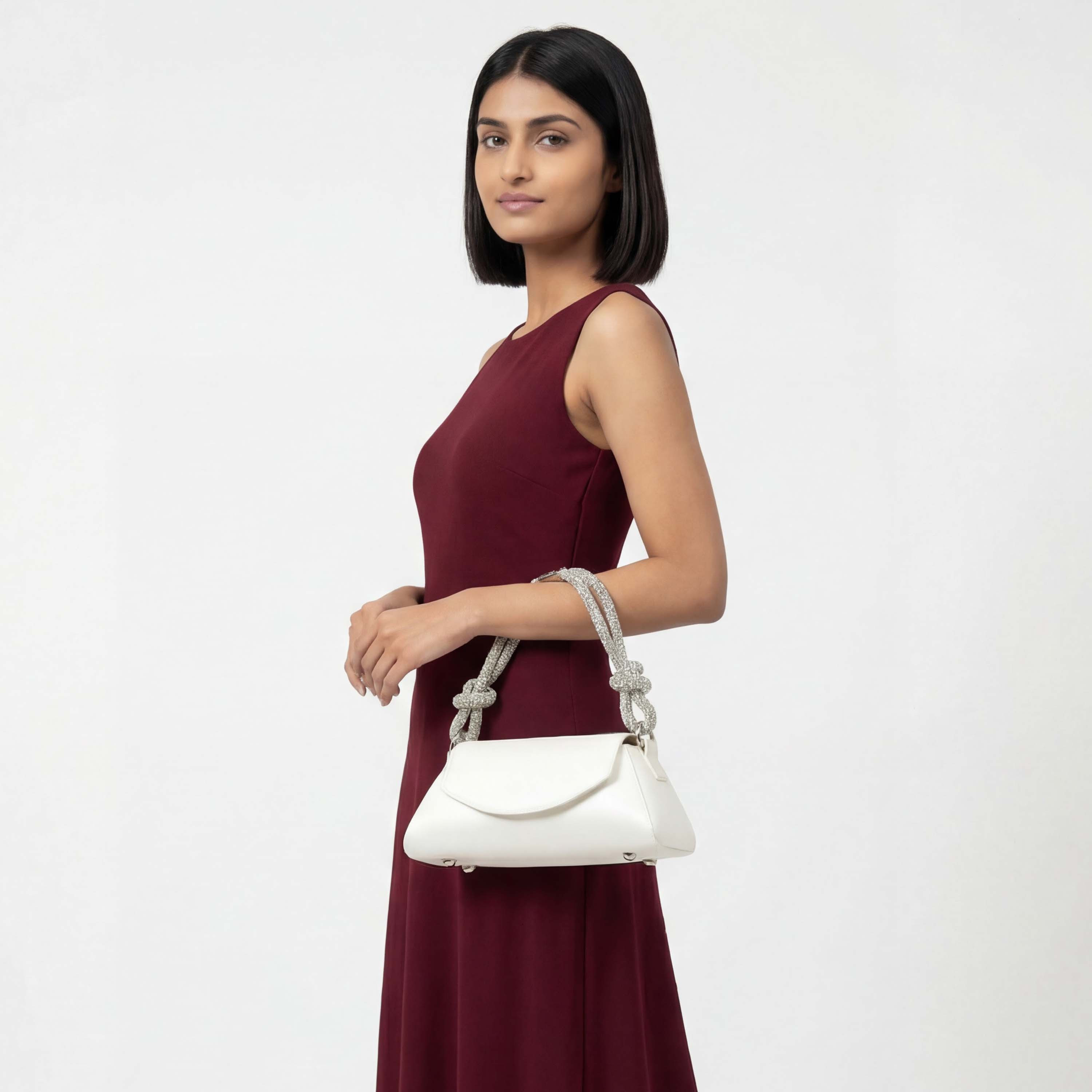 Flora Bella Solid Shoulder Bag with Flap Closure-women-bagsandwallets-handbags-image-3
